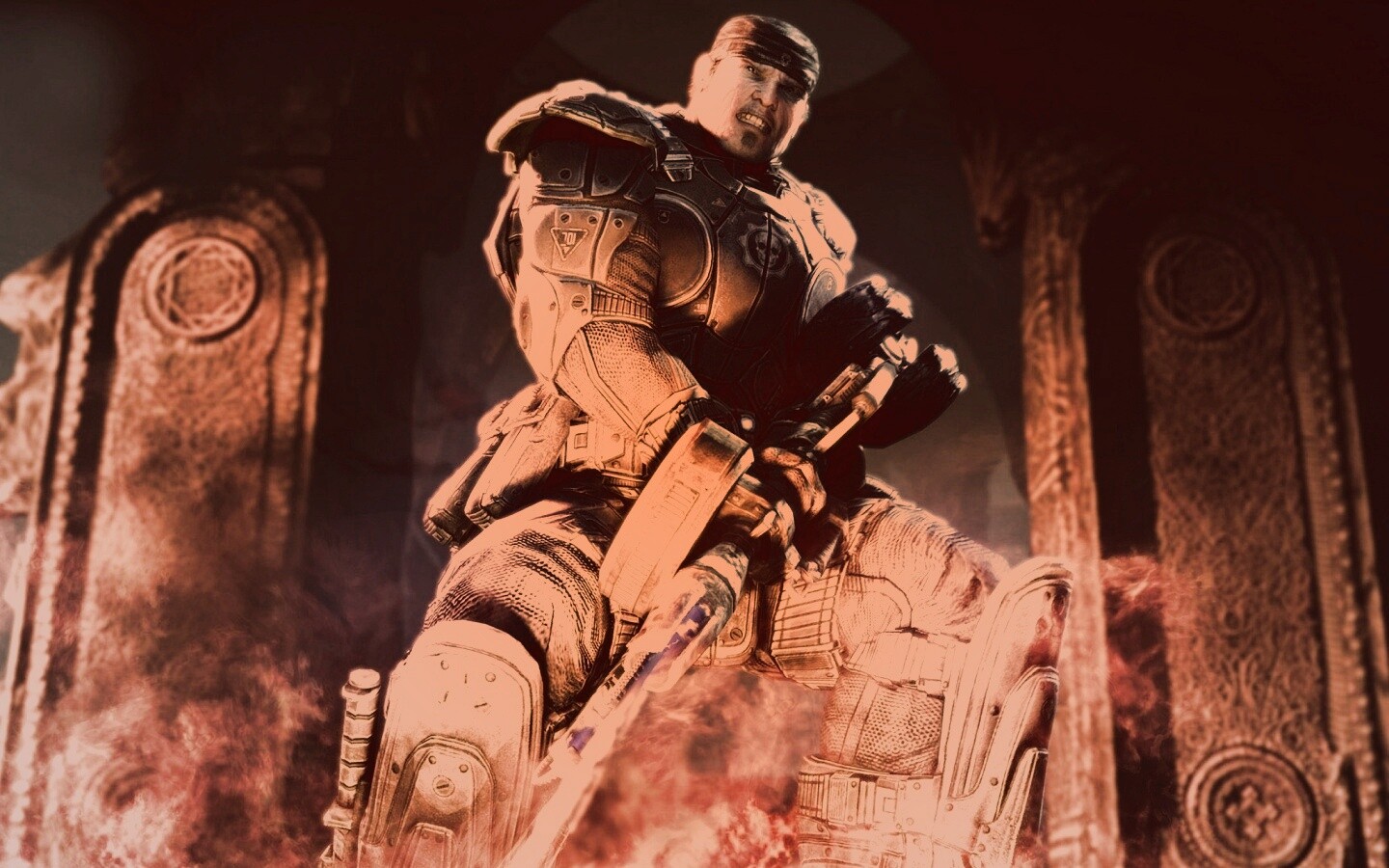 Персонаж из Gears of War обои