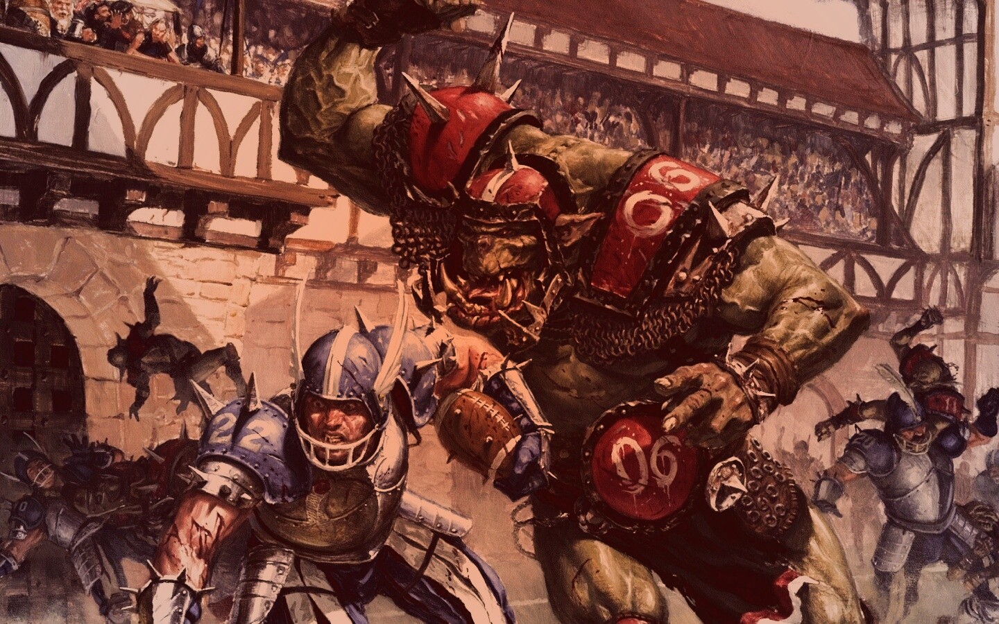 Игра людей и орков обои