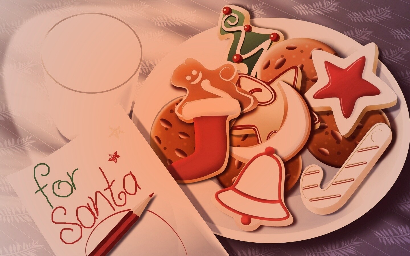 Сладости для санты обои