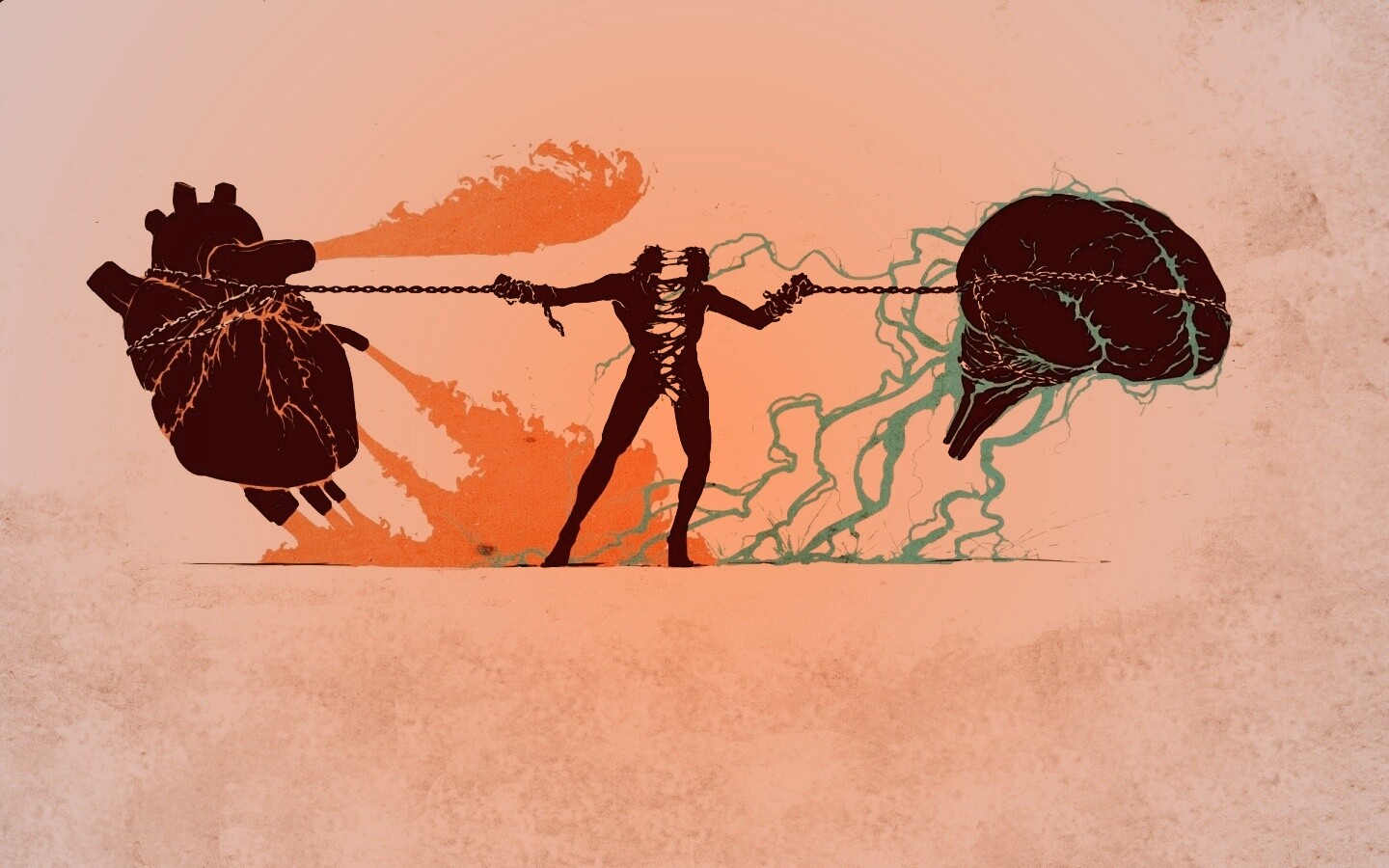 Борьба разума и сердца обои