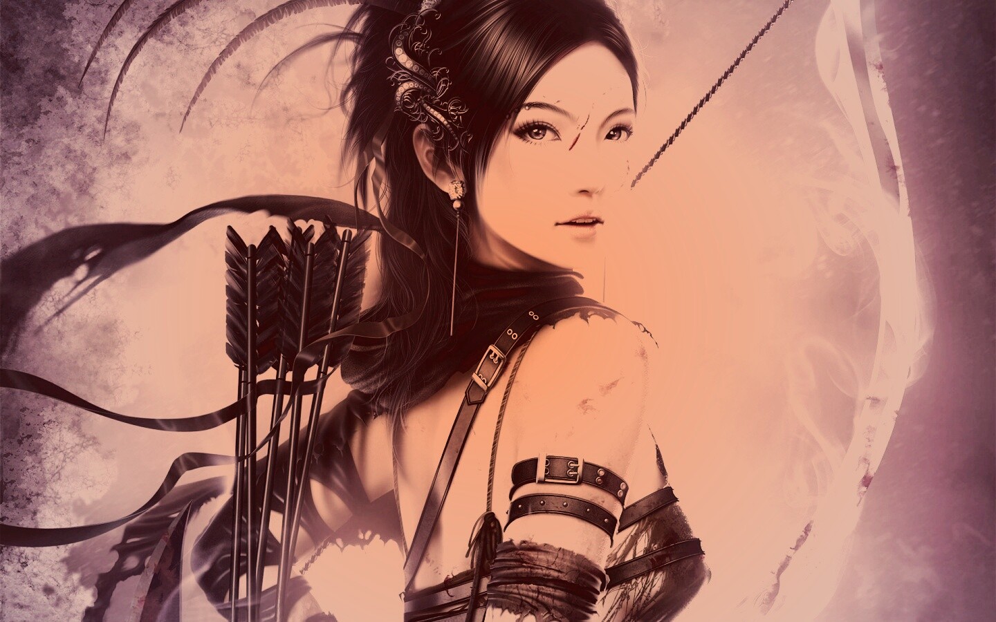 Лучница обои