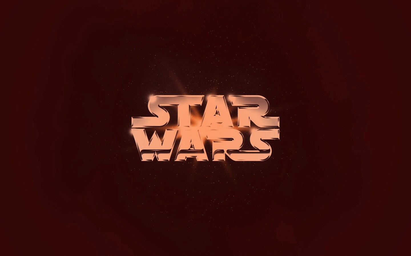 Серебряный логотип звездных войн обои