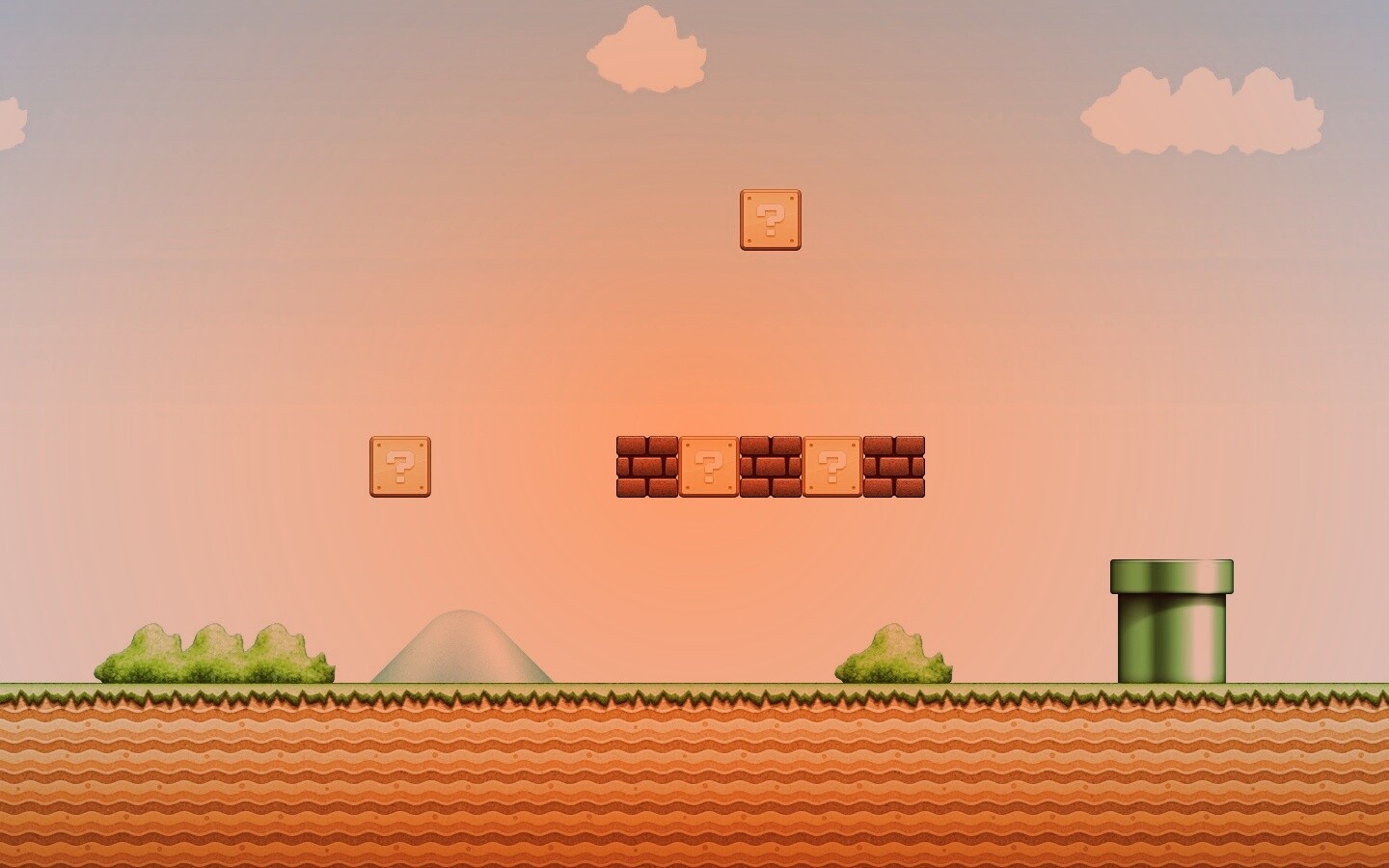 Мир супермарио обои