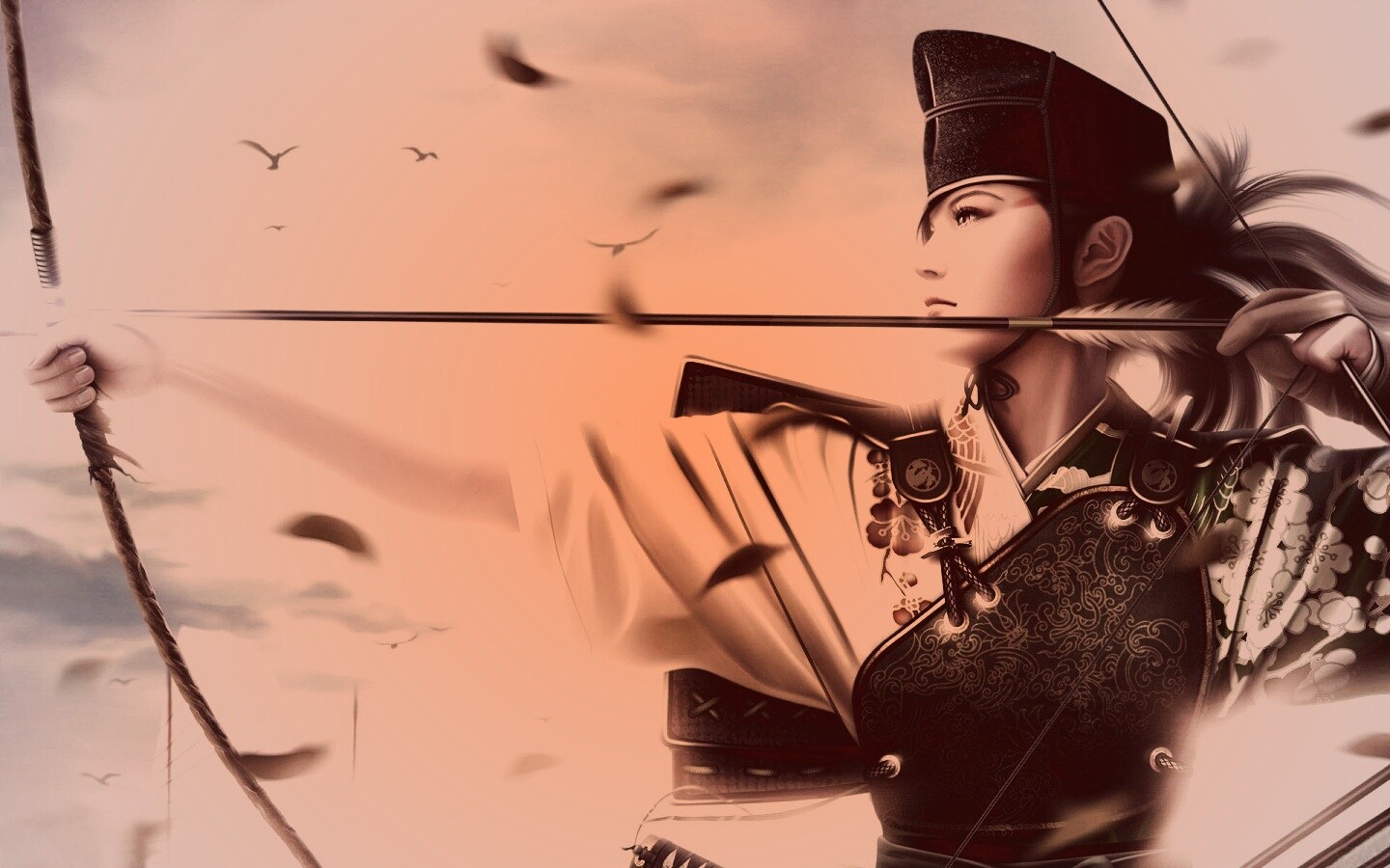 Лучница обои