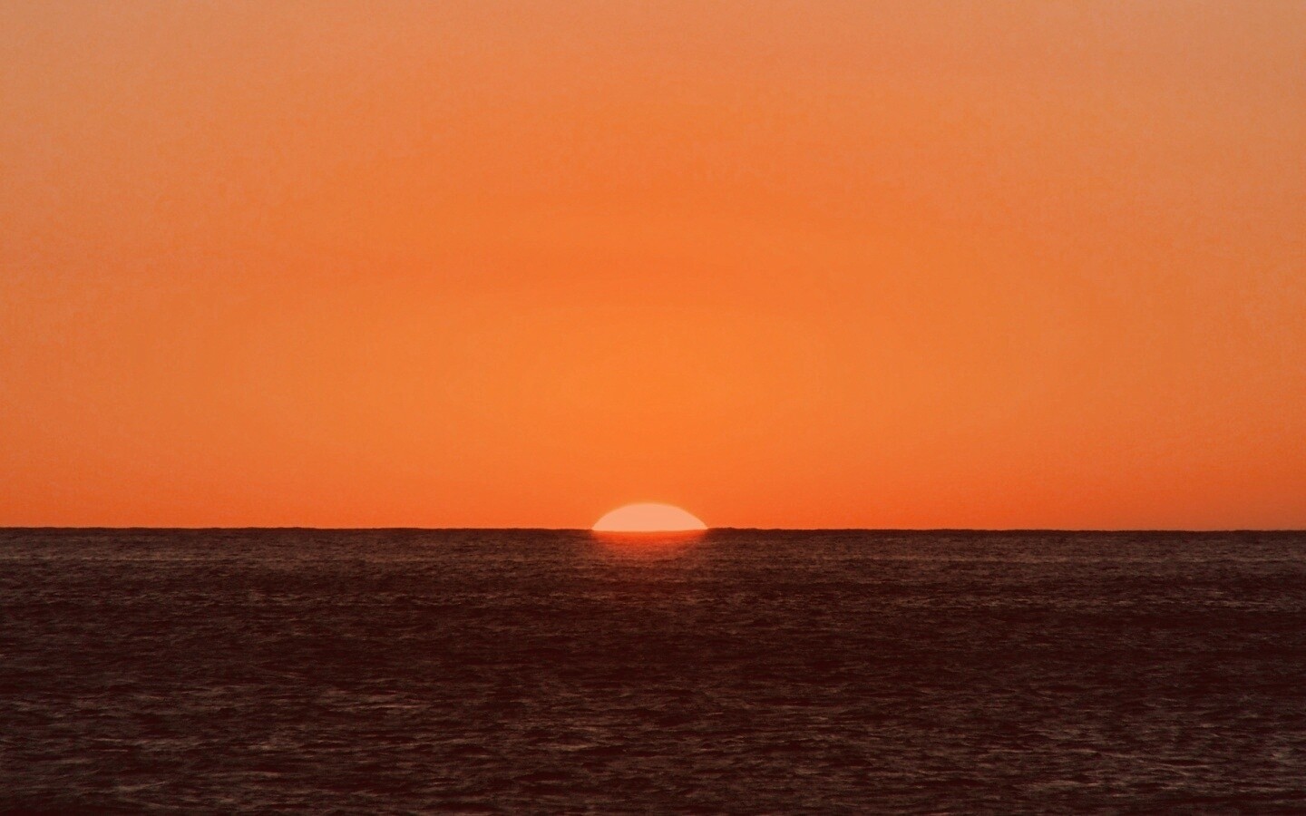 Идеальный закат обои