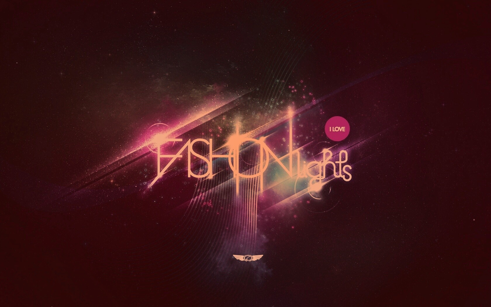 I love fashion lights обои