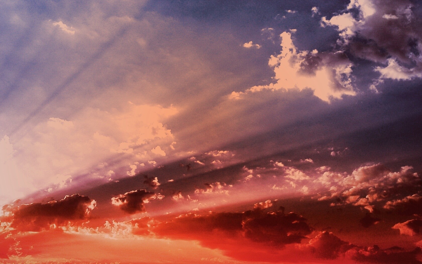 Красота восходящего солнца обои