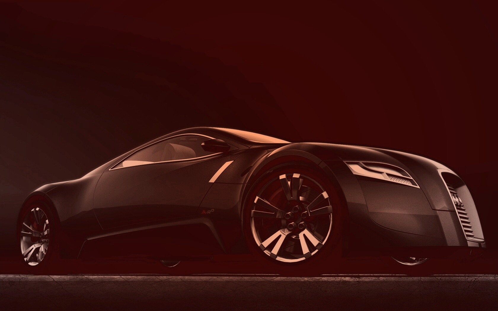 Концепт Audi R Zero обои