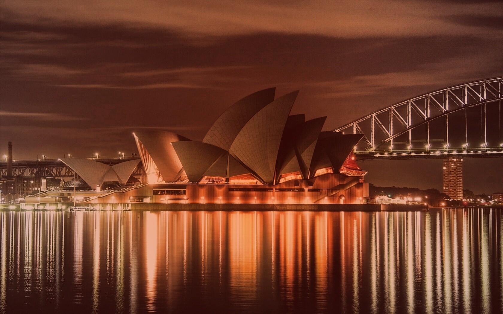 Здание оперы в Сиднее обои