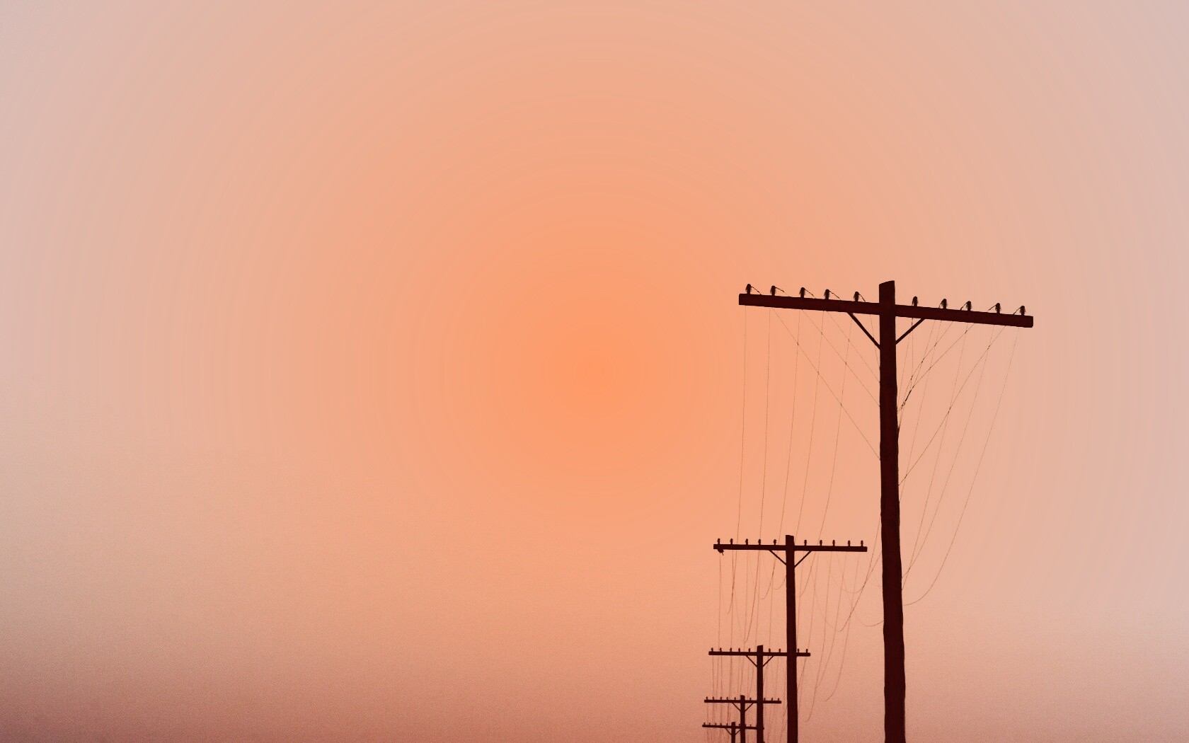 Конец проводов обои