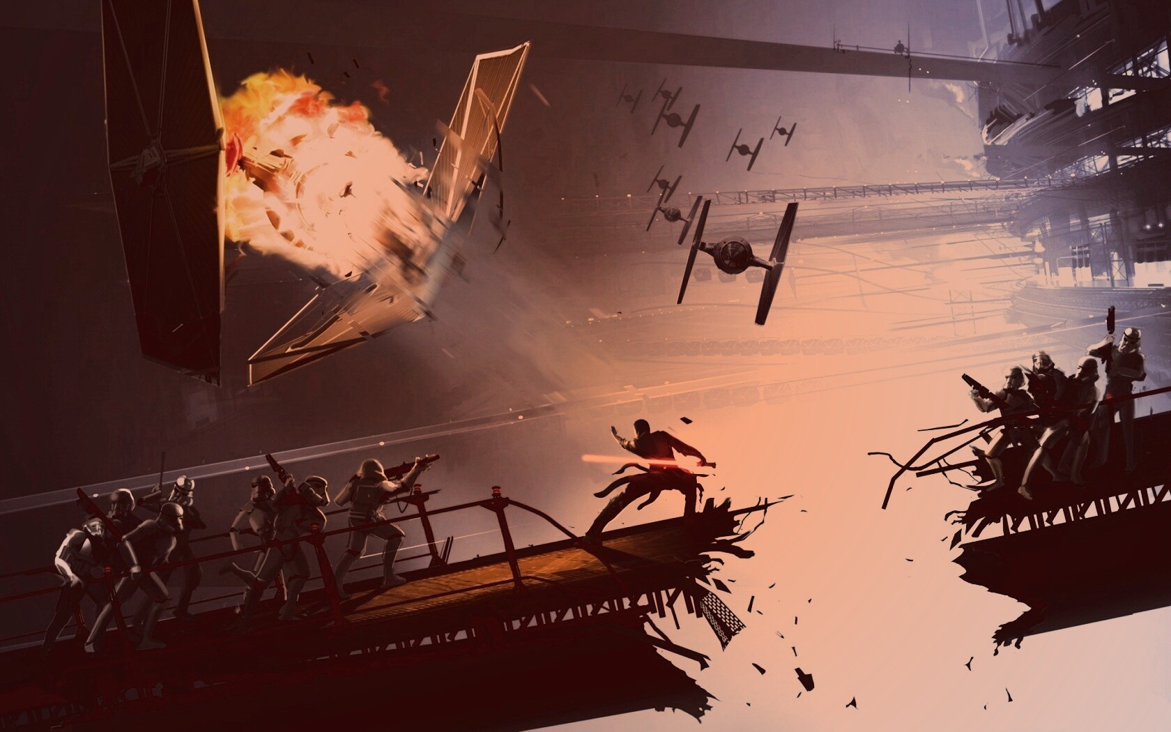 Из игры Star Wars Force Unleashed обои