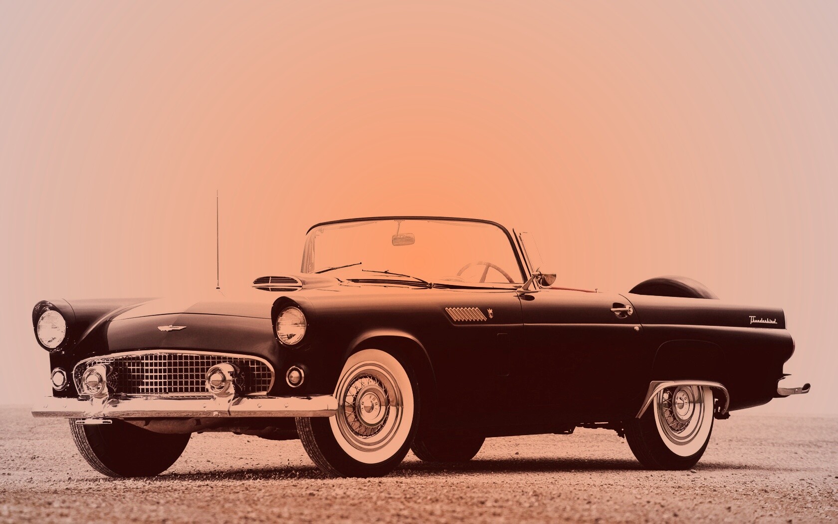 Черный Ford Tanderberg обои