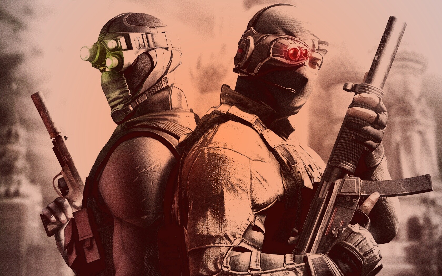 Герои Splinter Cell Conviction в Москве обои