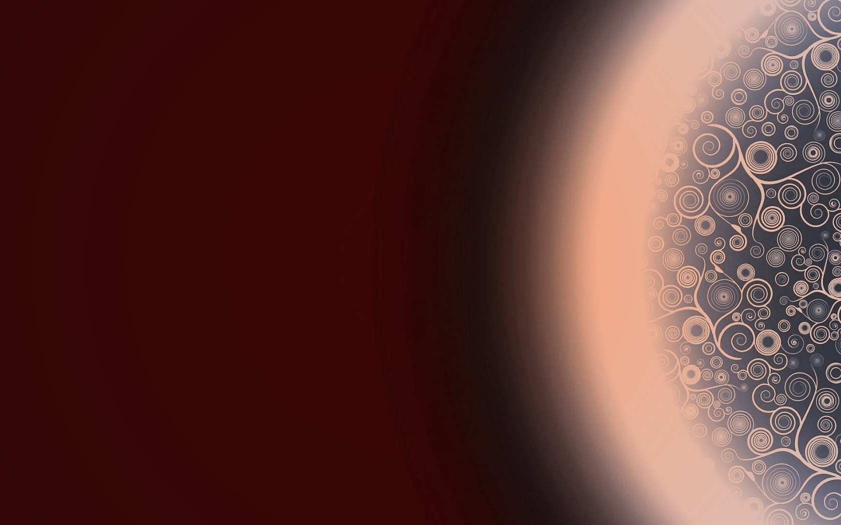 Планета из узоров обои