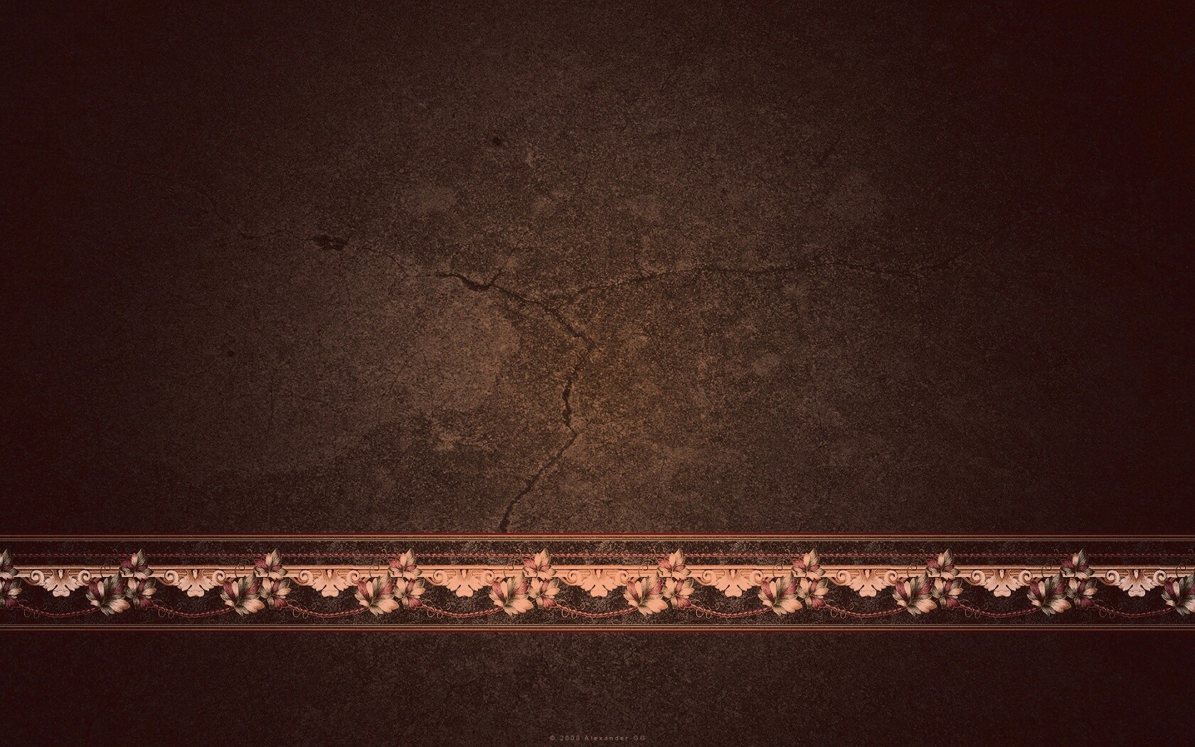 Обои с цветочным орнаментом обои