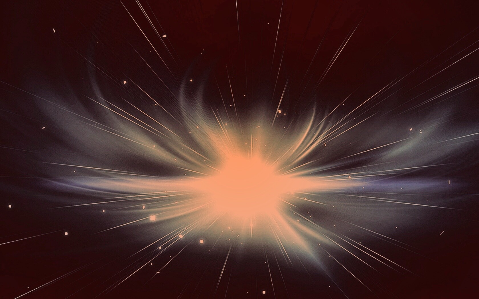 Летящий на тебя свет обои