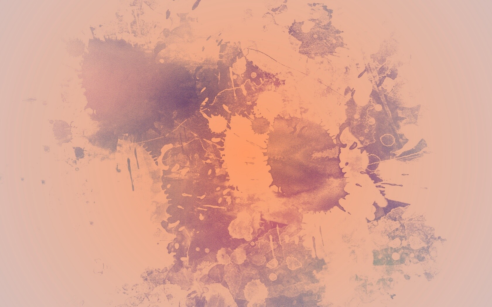 Синие и фиолетовые кляксы обои