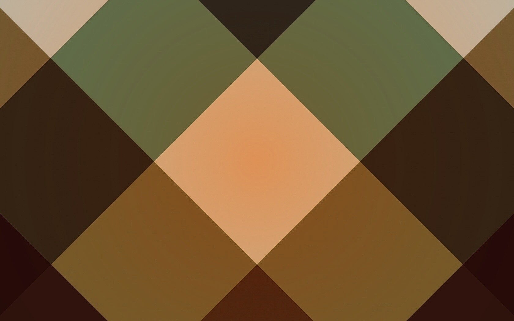 Ромбы зеелных тонов обои