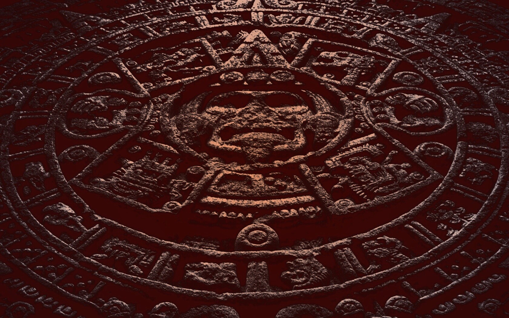 Индейские записи высеченные в камне обои