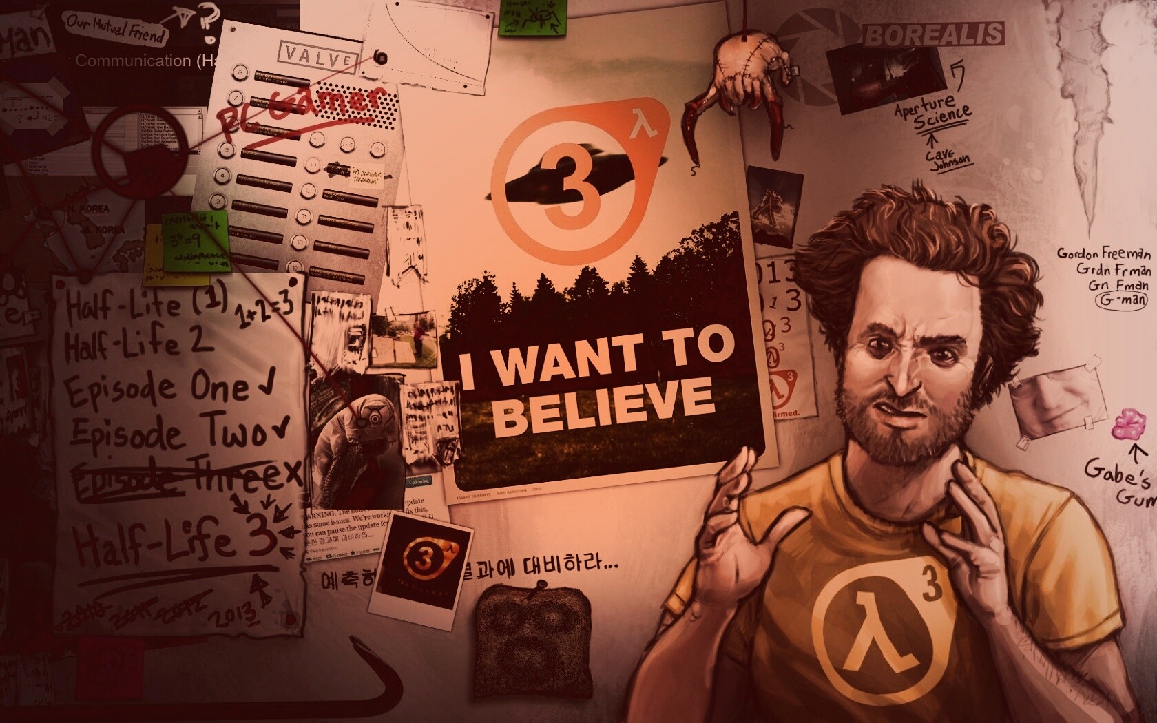 Half Life 3 - I want to believe обои