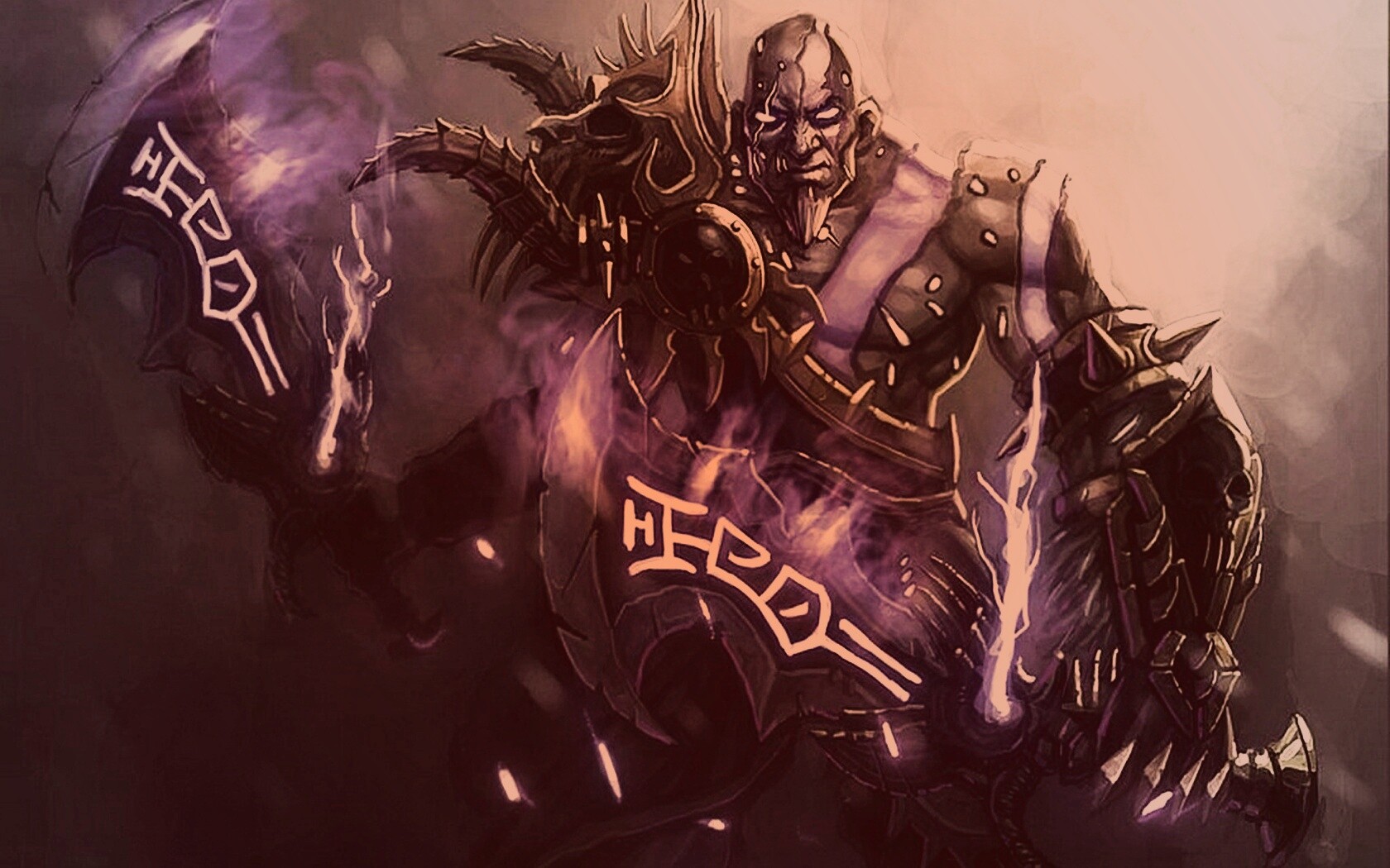 Андед с топорами обои