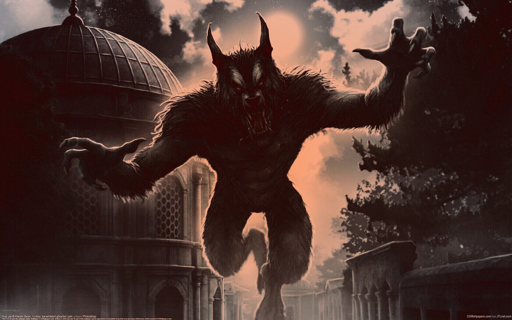 Оборотень обои