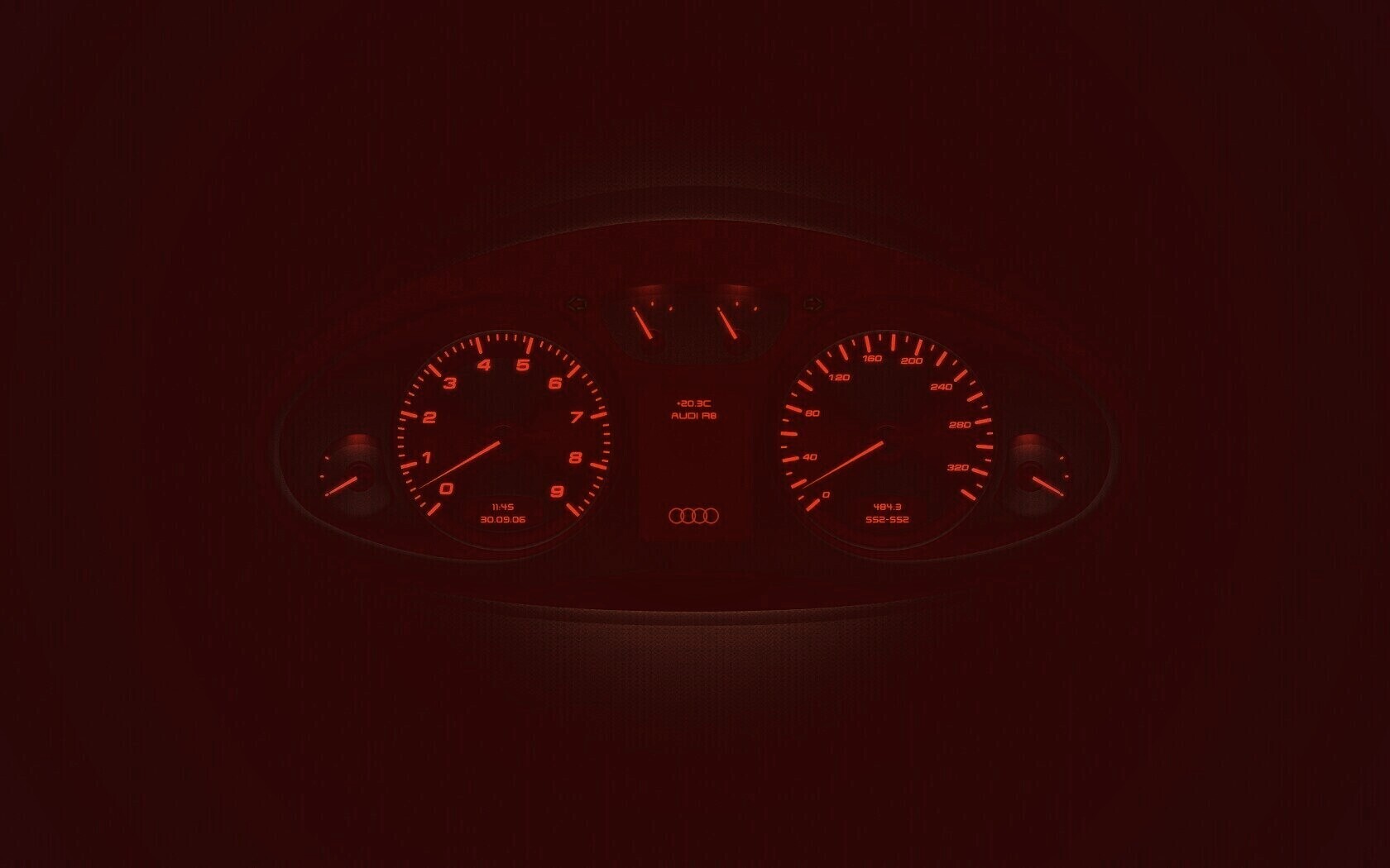 Приборная панель Audi обои