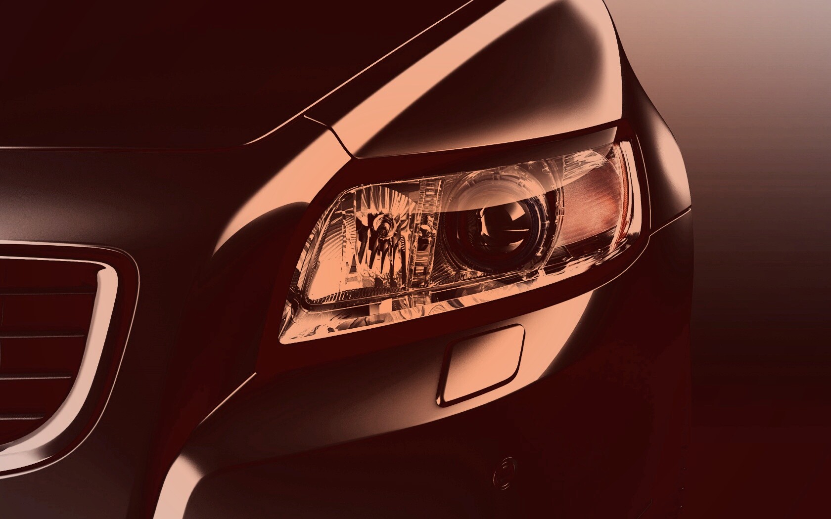 Автомобильная фара обои