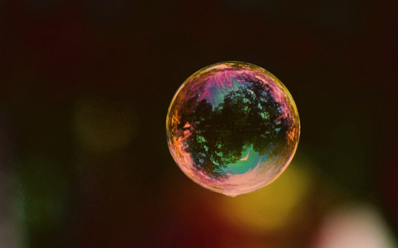 Мыльный пузырь обои