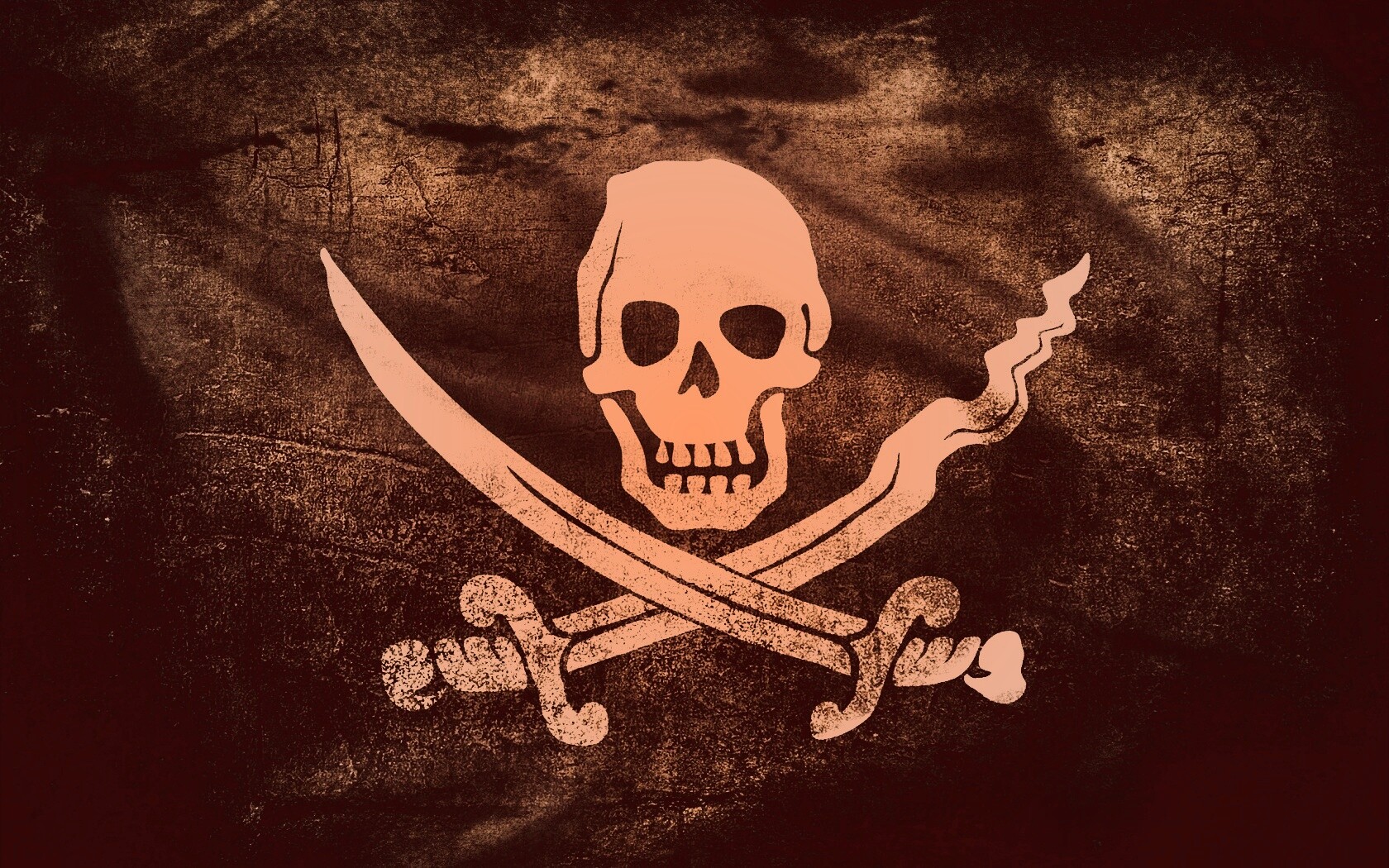 Пиратский флаг обои