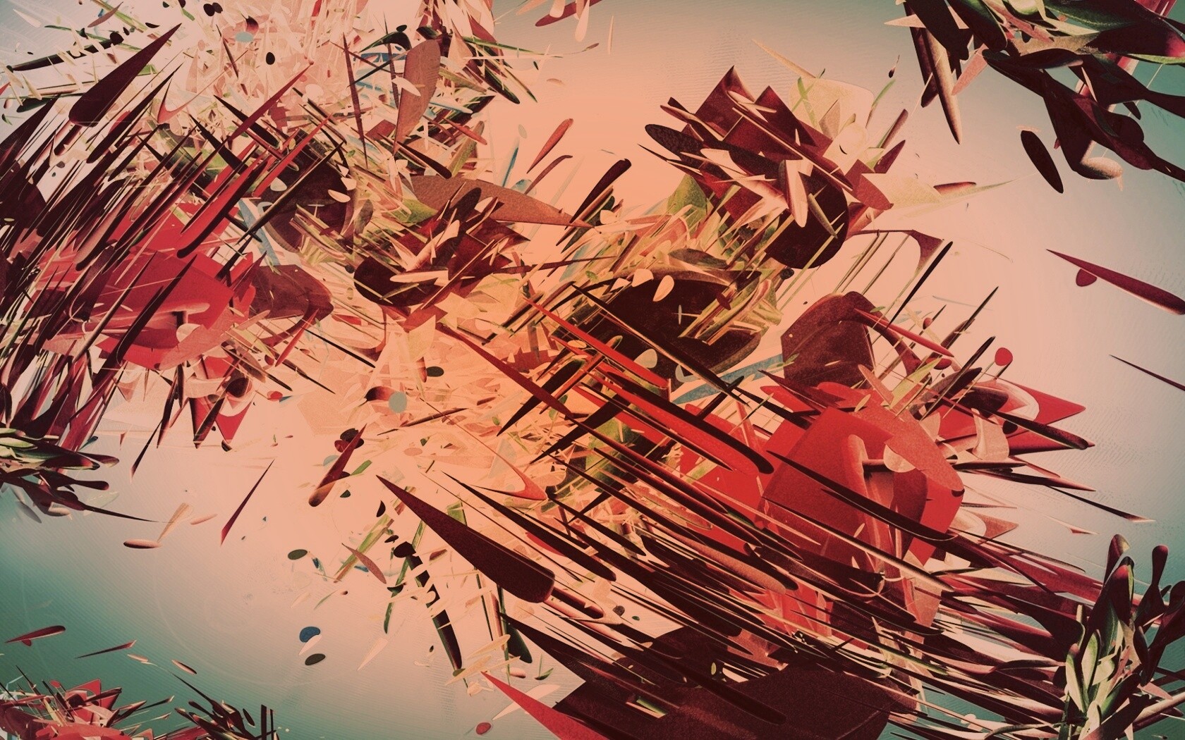 Сумасшедшая абстракция обои