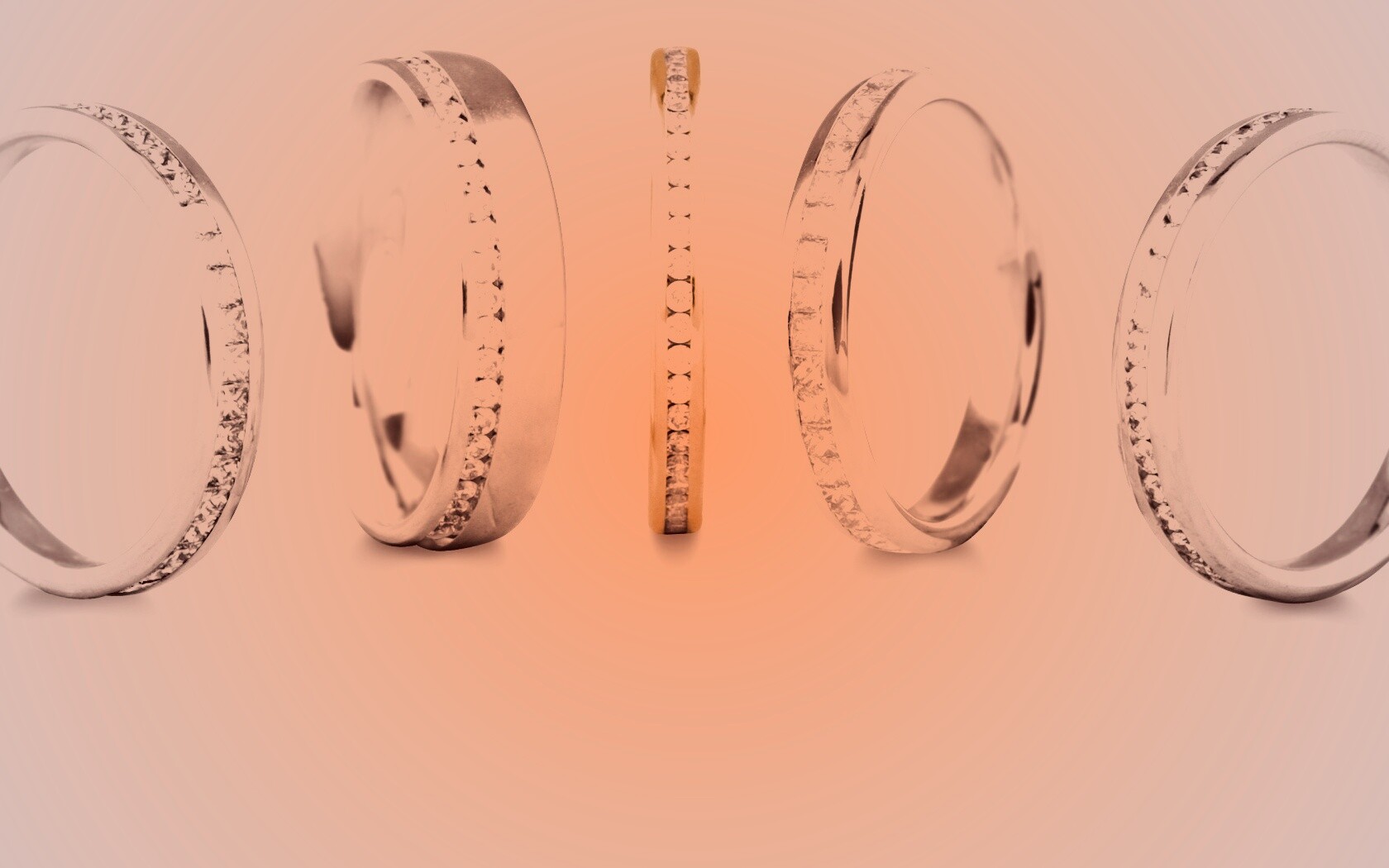 Кольца обои