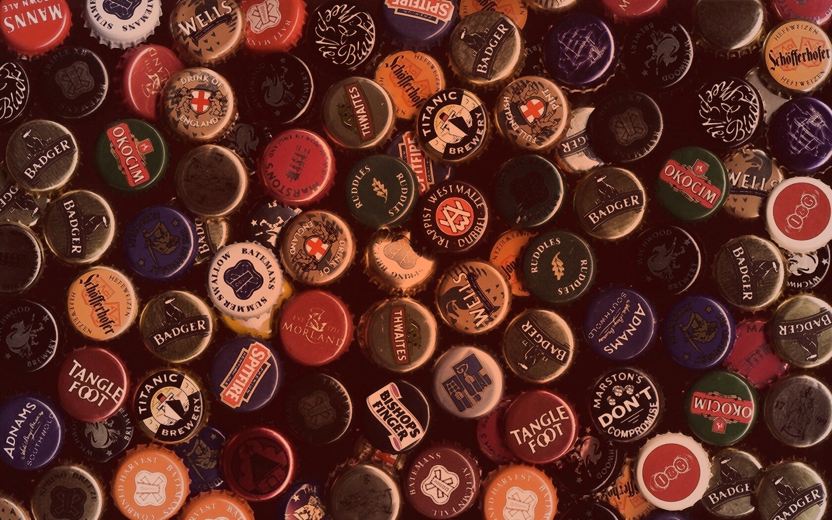 Пивные пробки обои