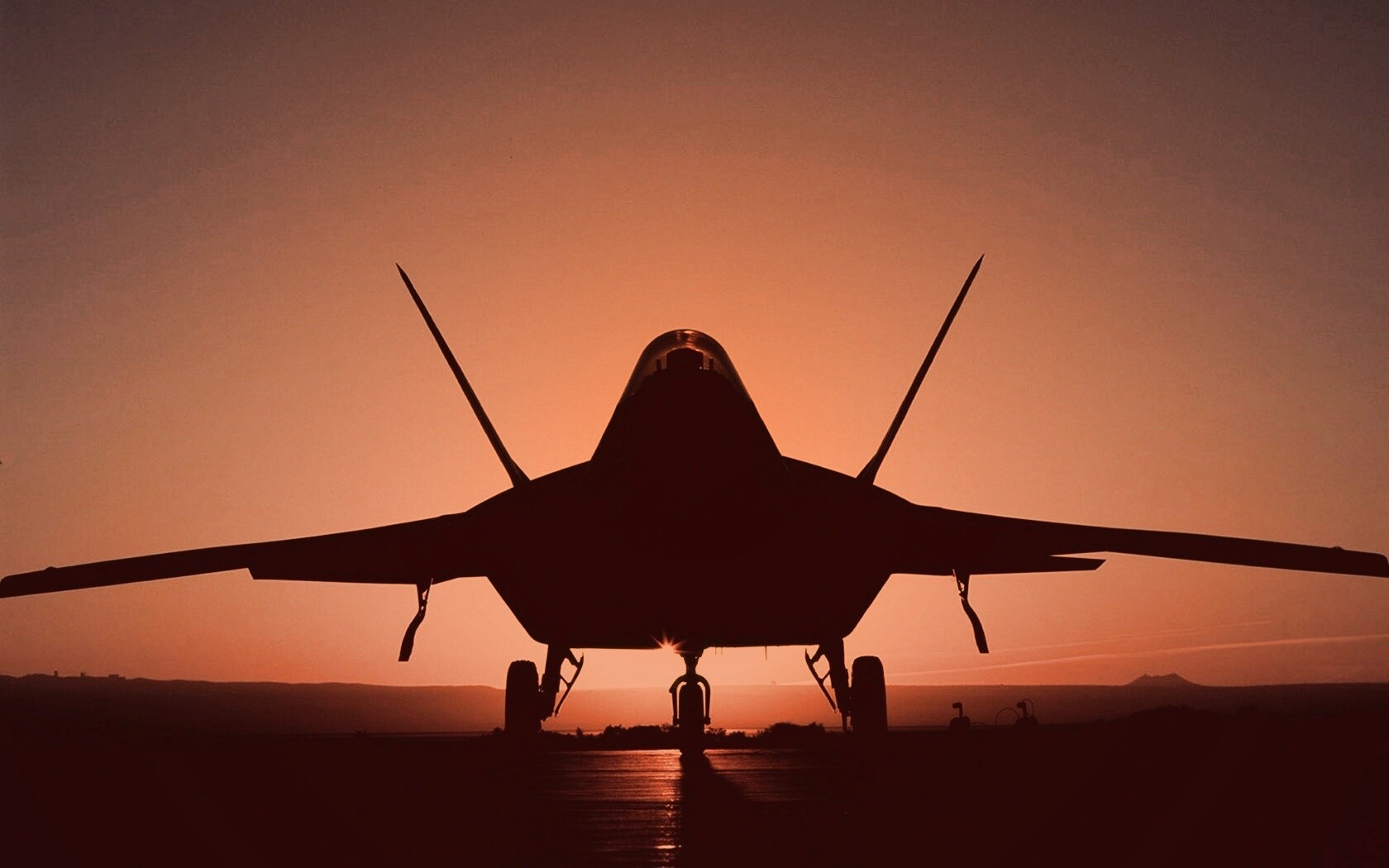 Истребитель F22 обои