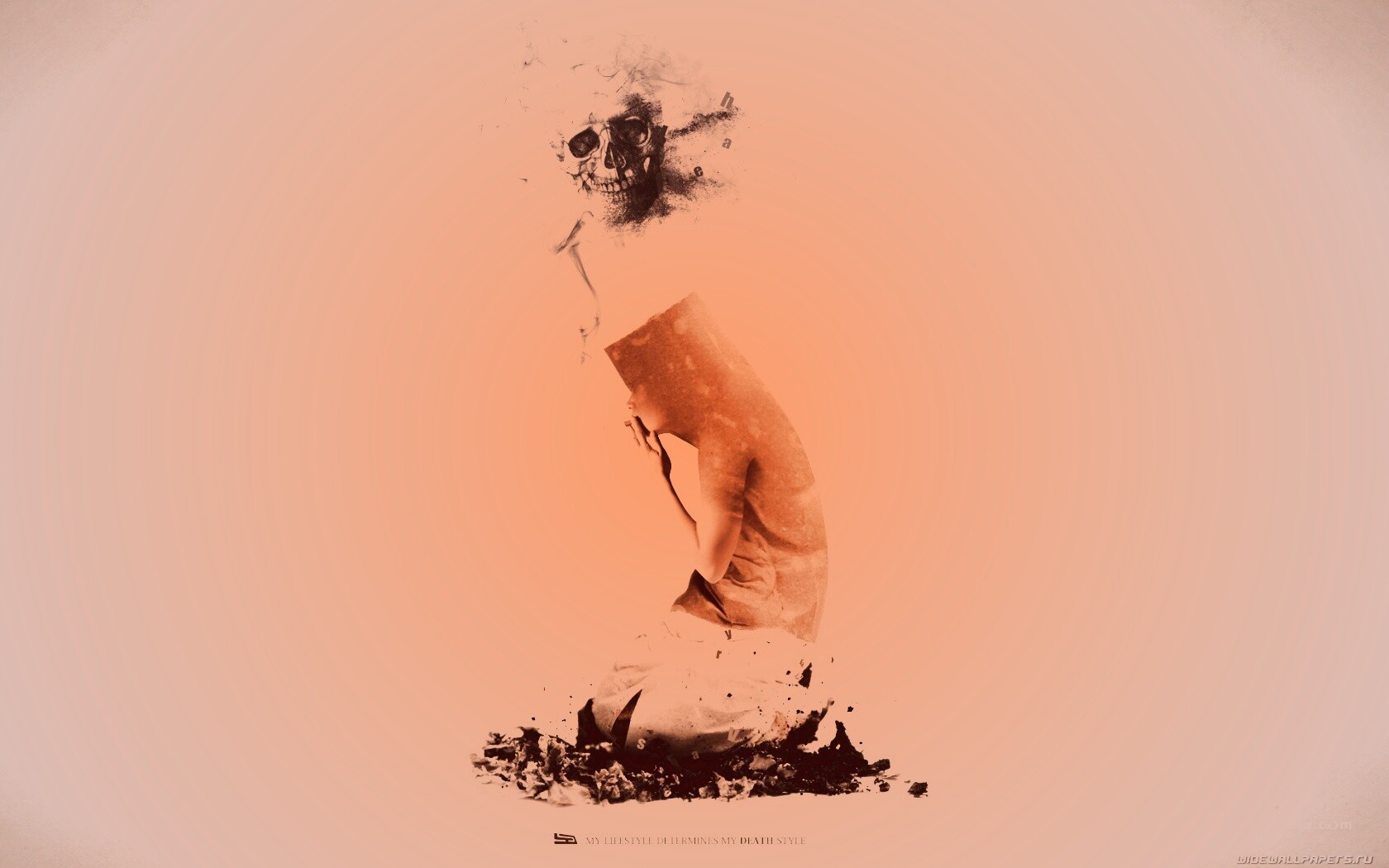 Твоя жизнь определяет твою смерть обои