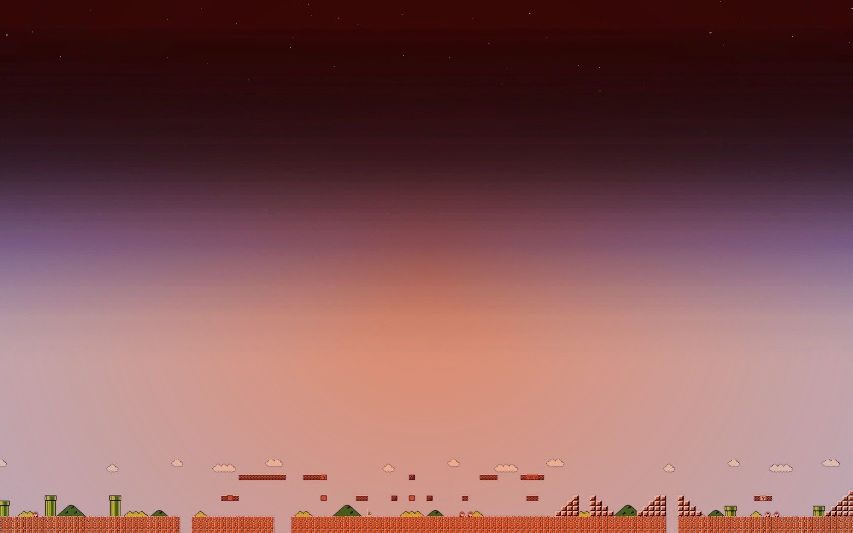 Мир Марио обои