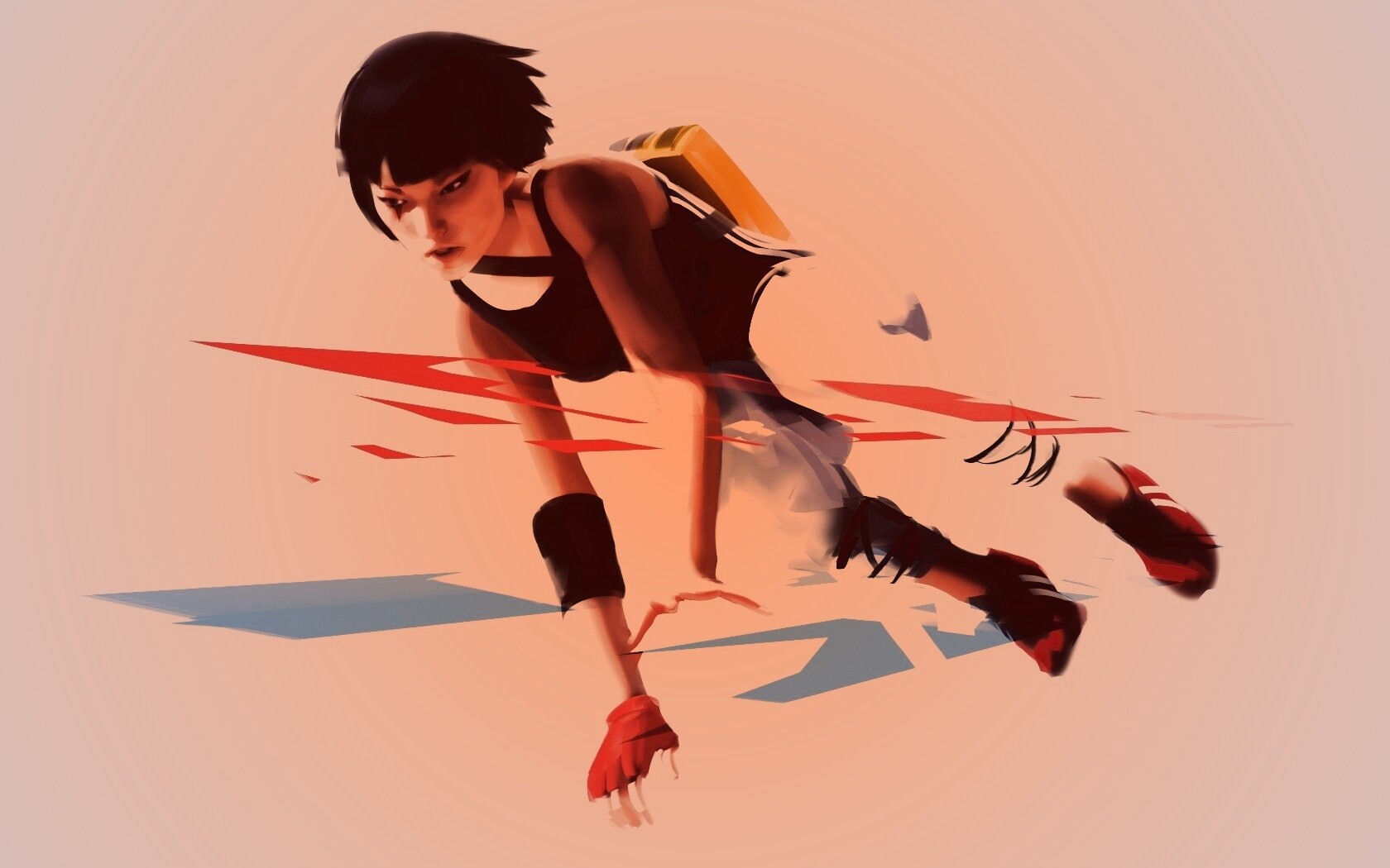 Фейт в прыжке обои