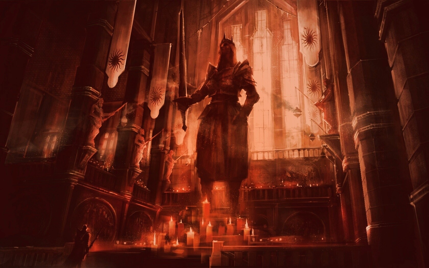 Алтарь из Dragon Age обои