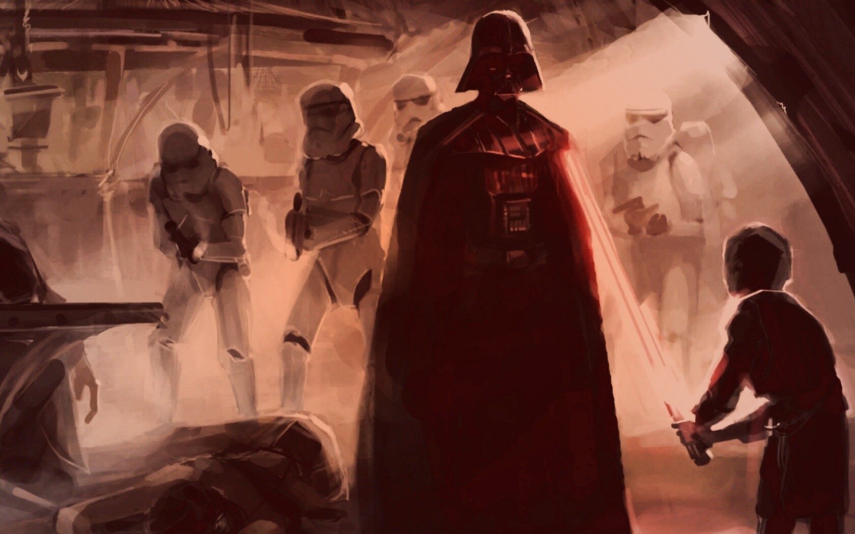 Эпизод Звездных Войн обои