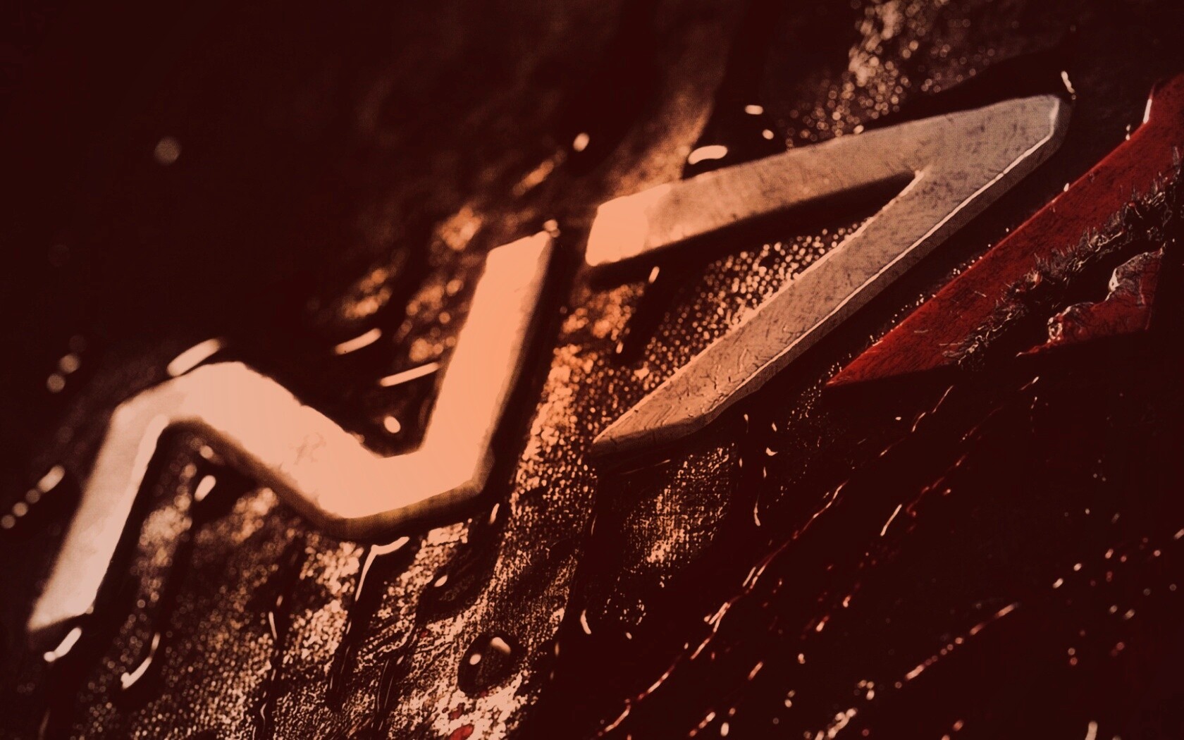 Логотип команды N7 из mass effect обои