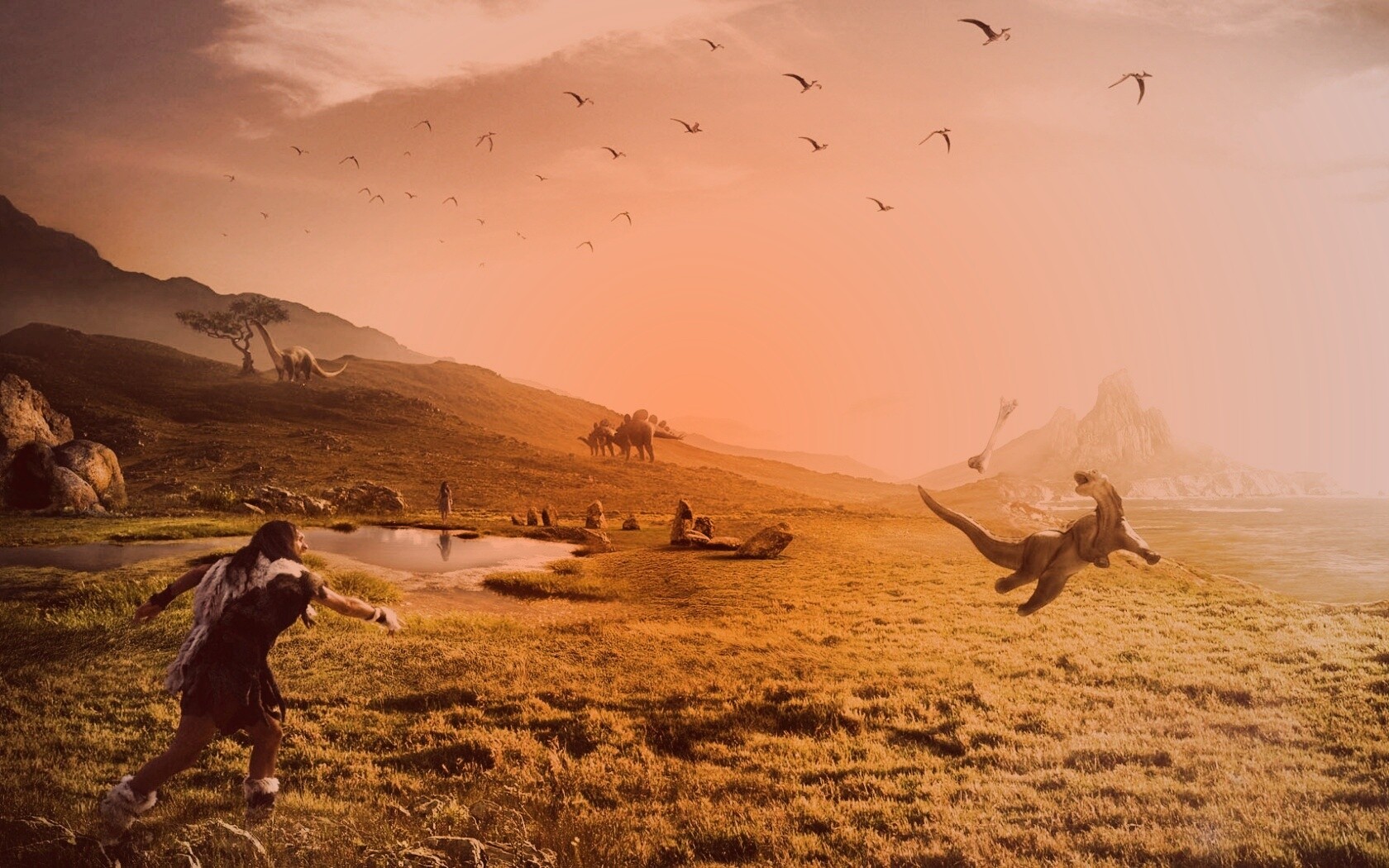 Доисторические игры обои