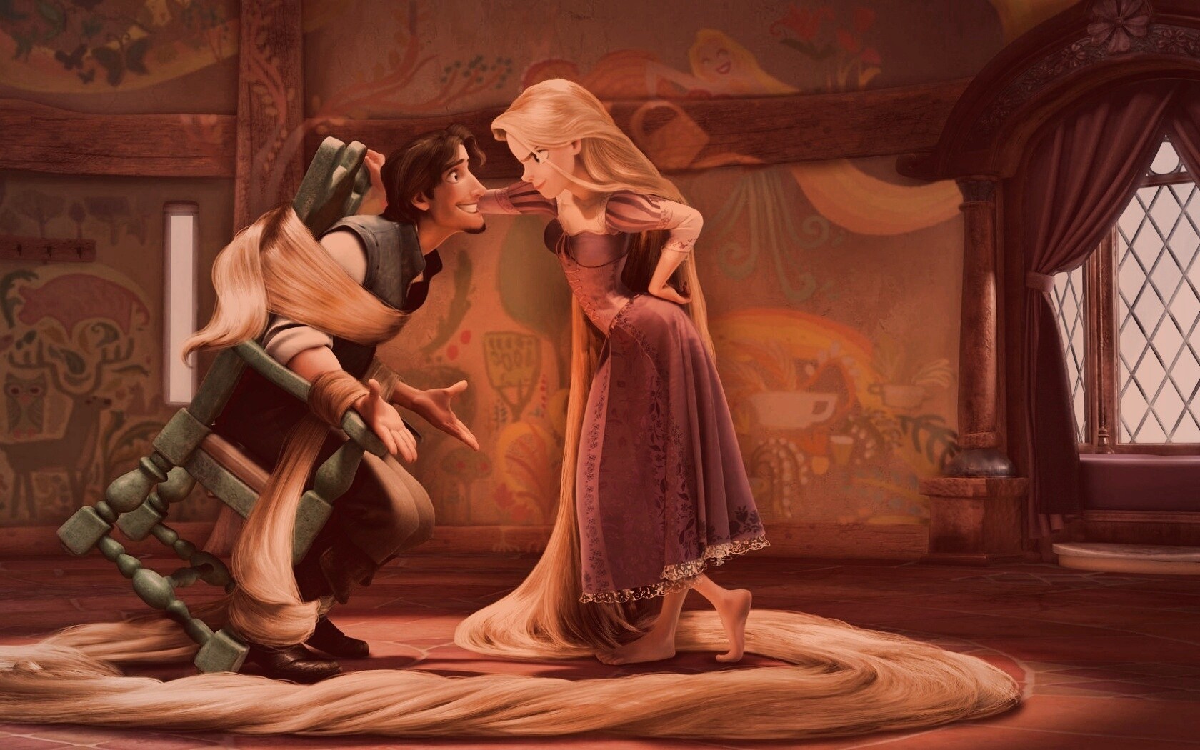 Рапунцель обои