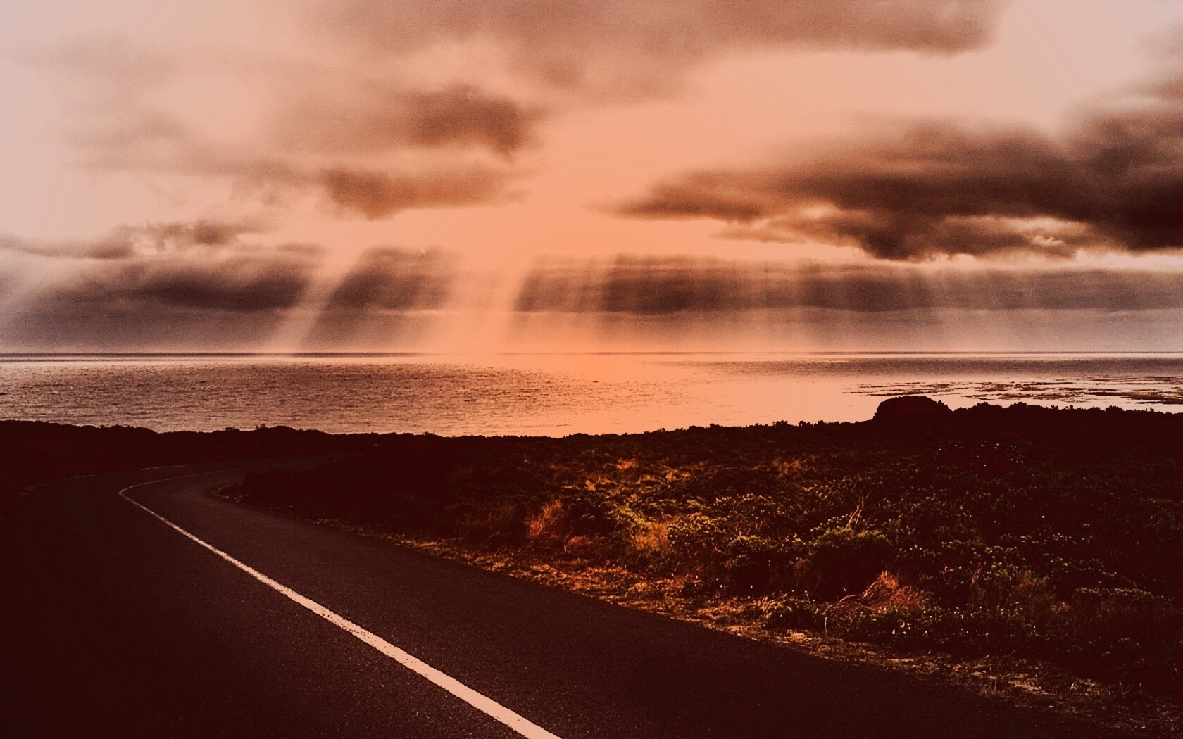 Дорога обои