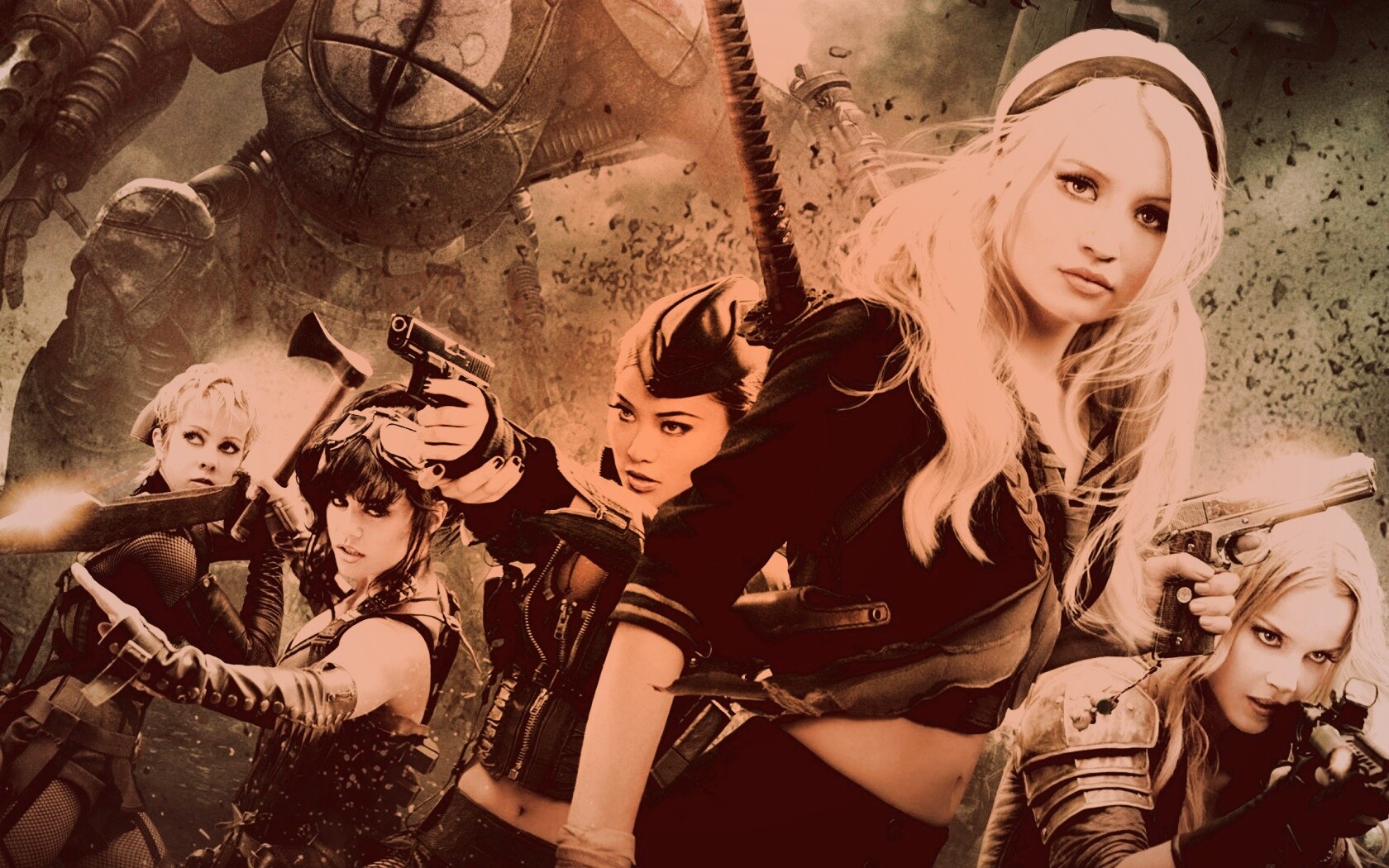Девушки из Sucker Punch обои