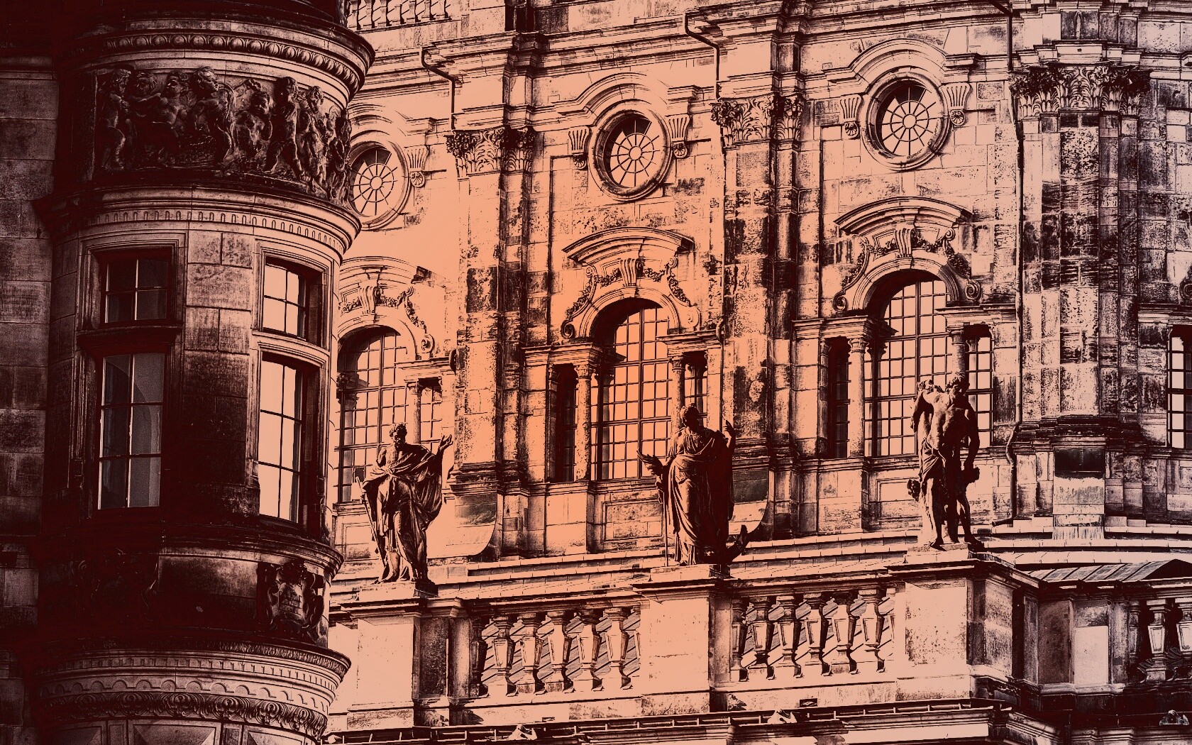 Hofkirche в Дрездене обои