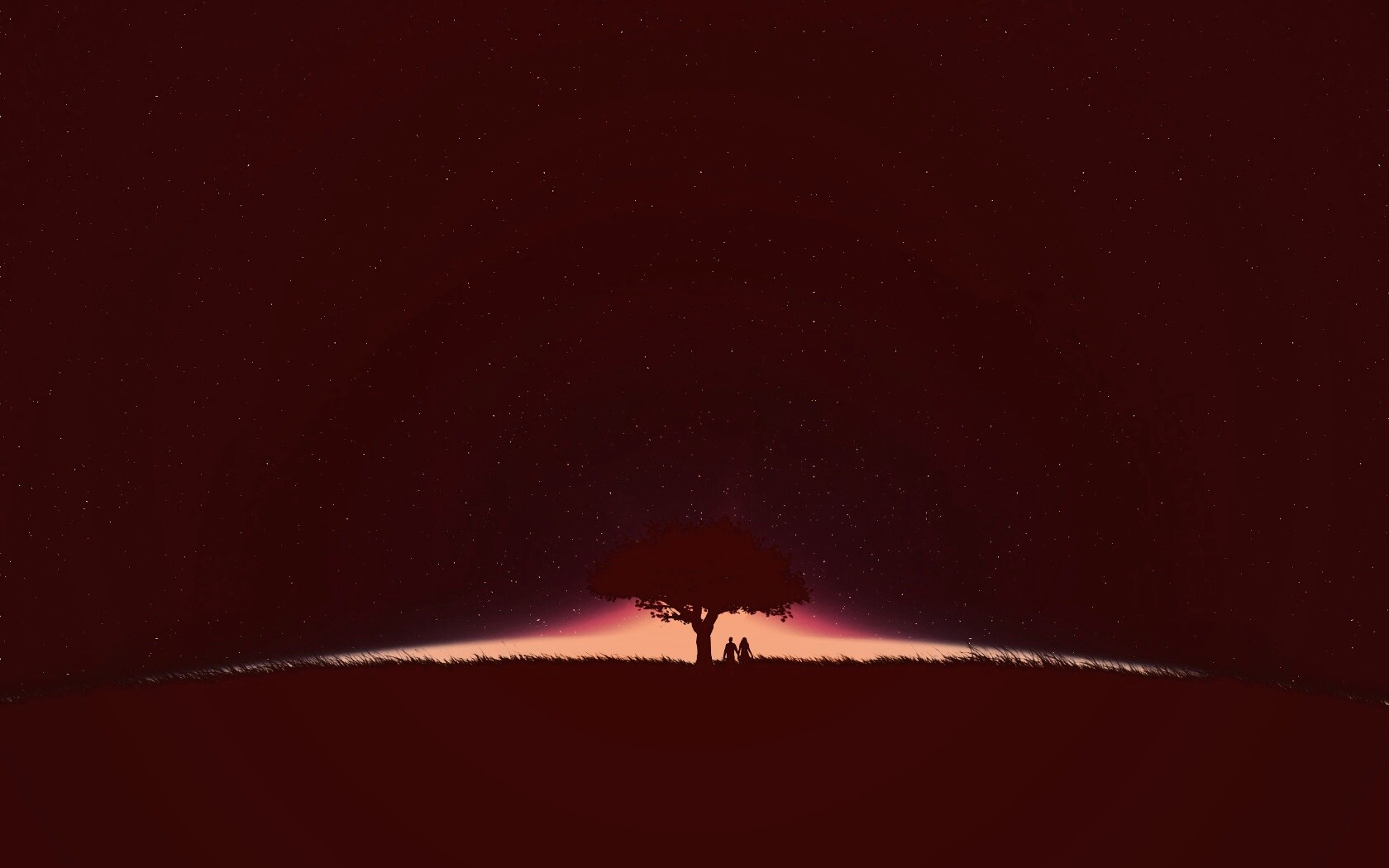 Звёздная ночь обои