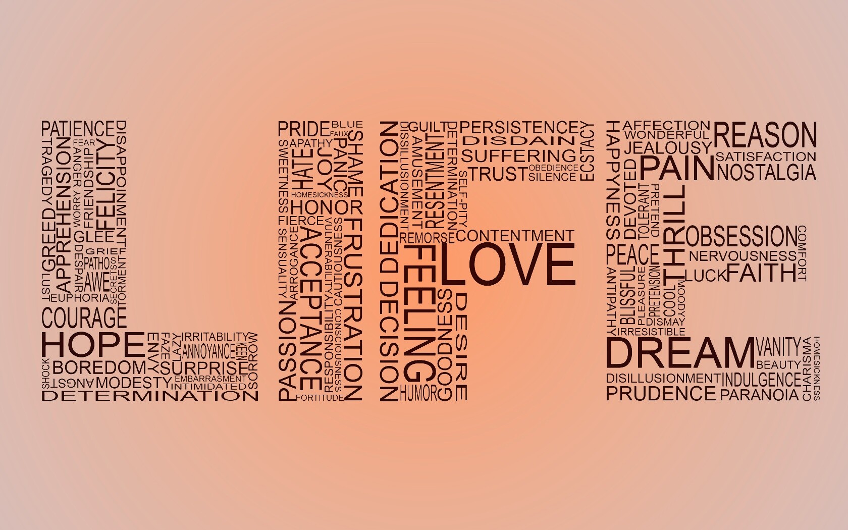 Жизнь в словах обои