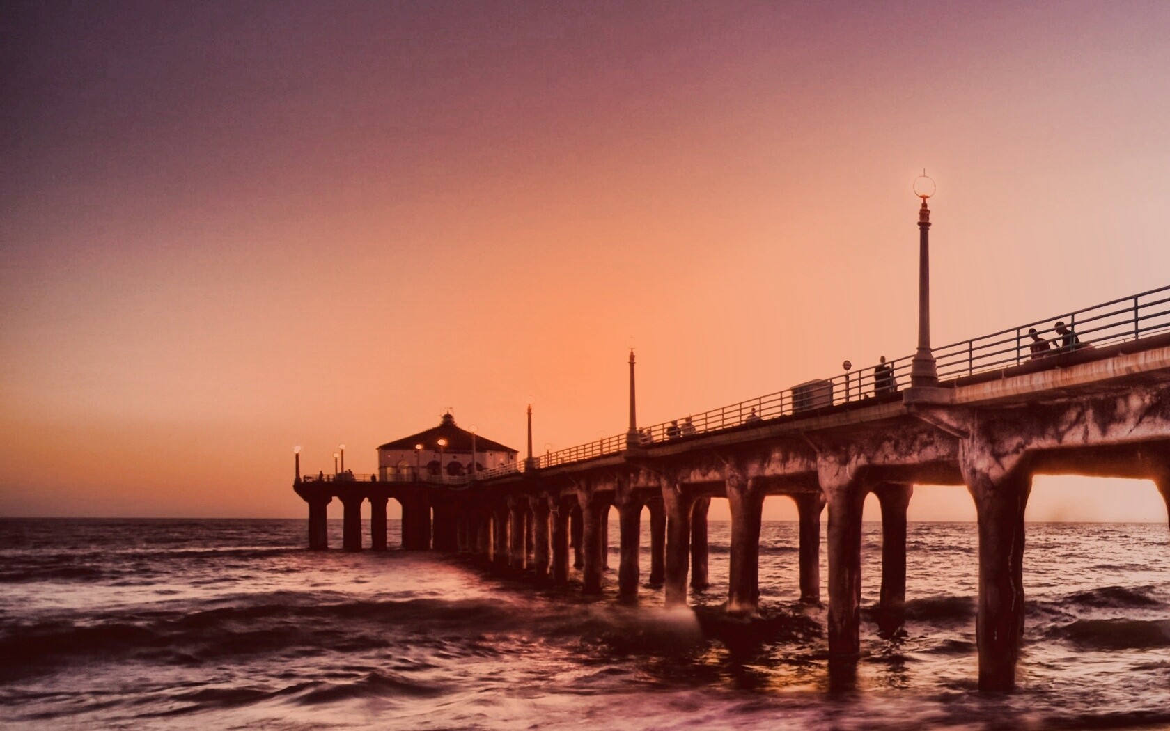 Пирс в Калифорнии обои