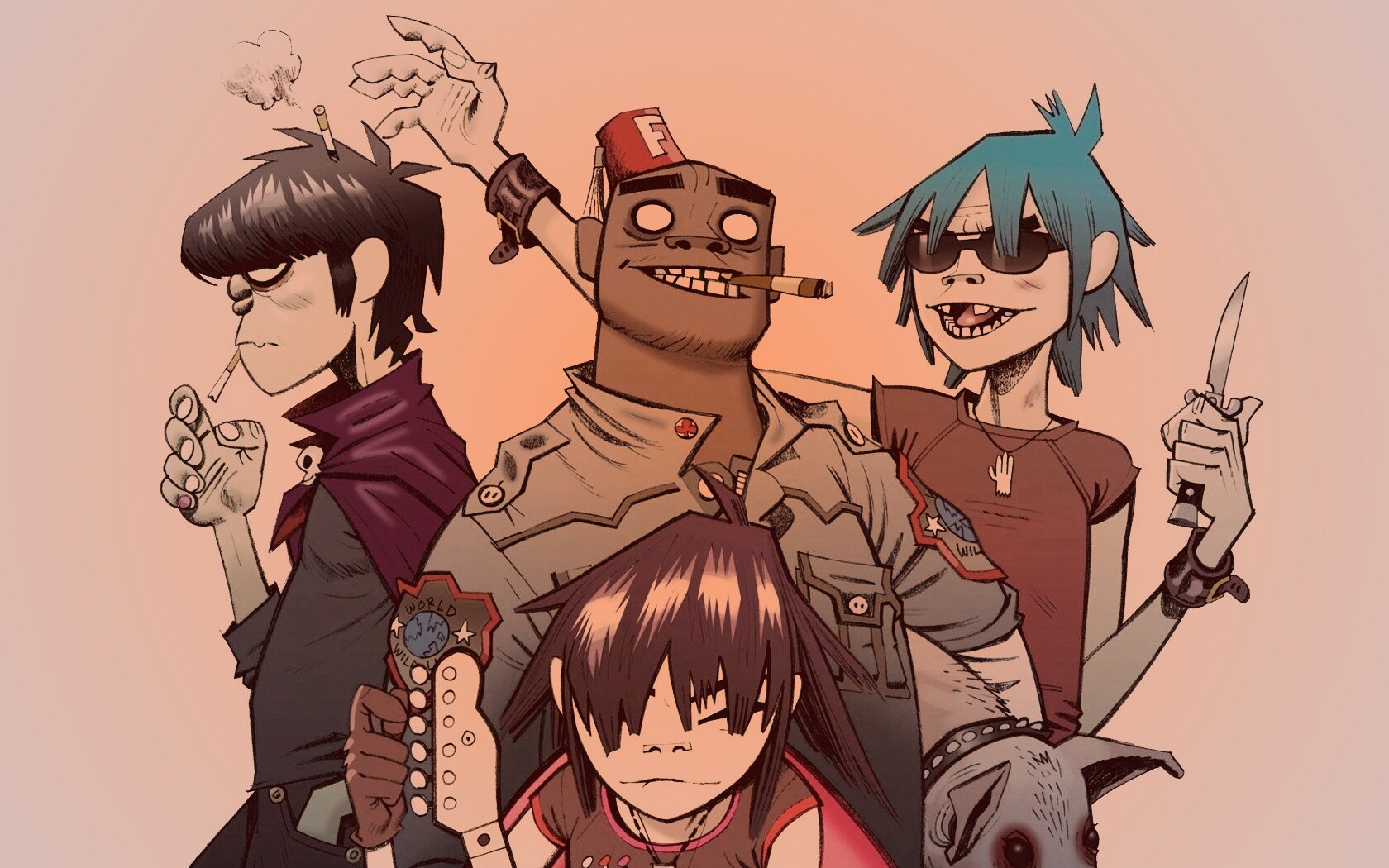 Gorillaz обои