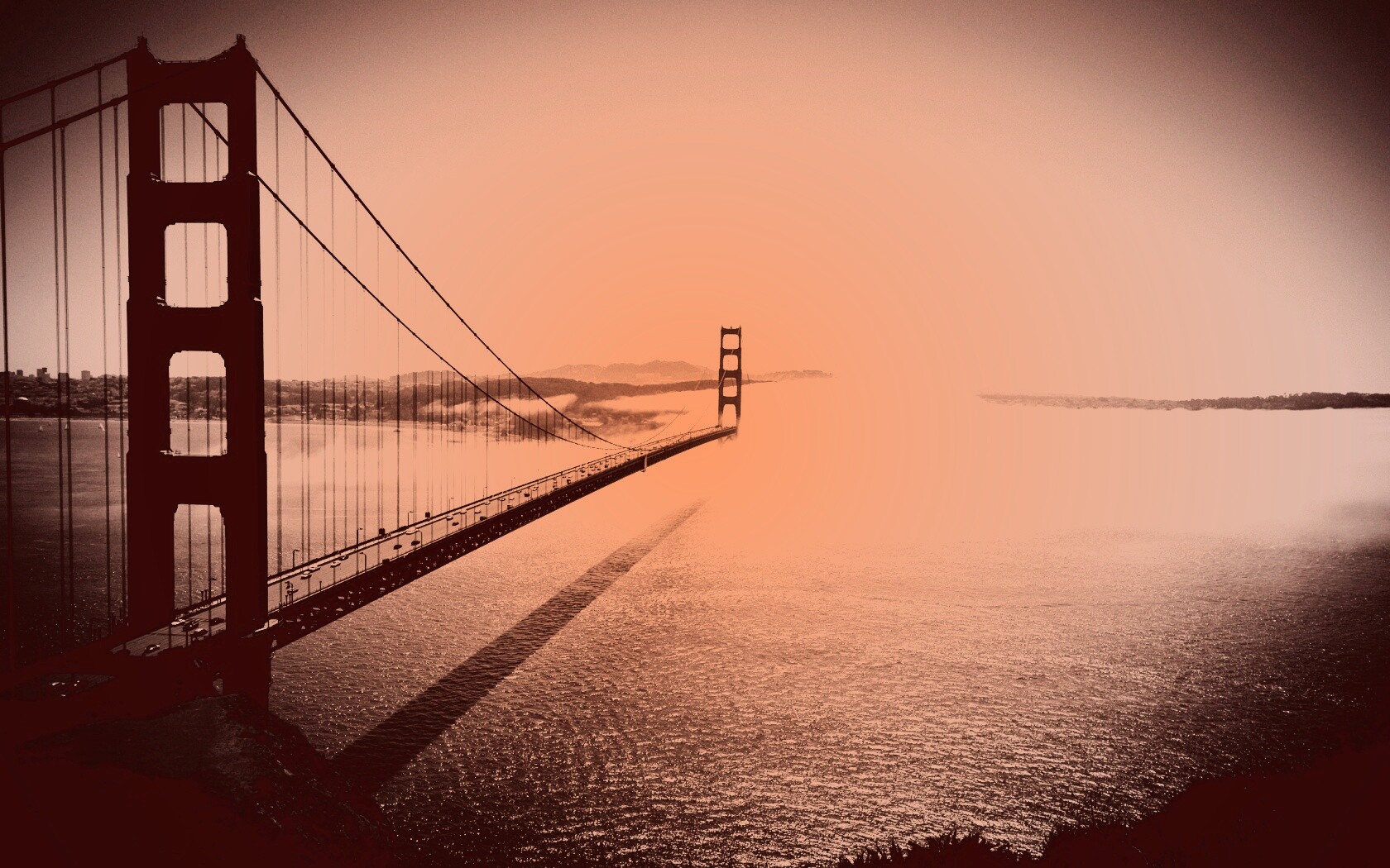 Мост Золотые Ворота обои